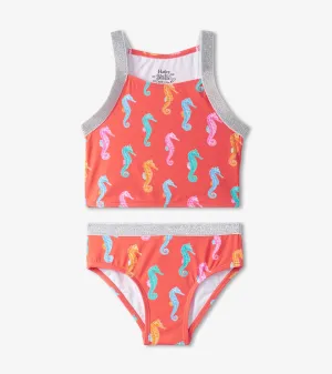 Girls Painted Sea Horse Tankini Set -Hatley