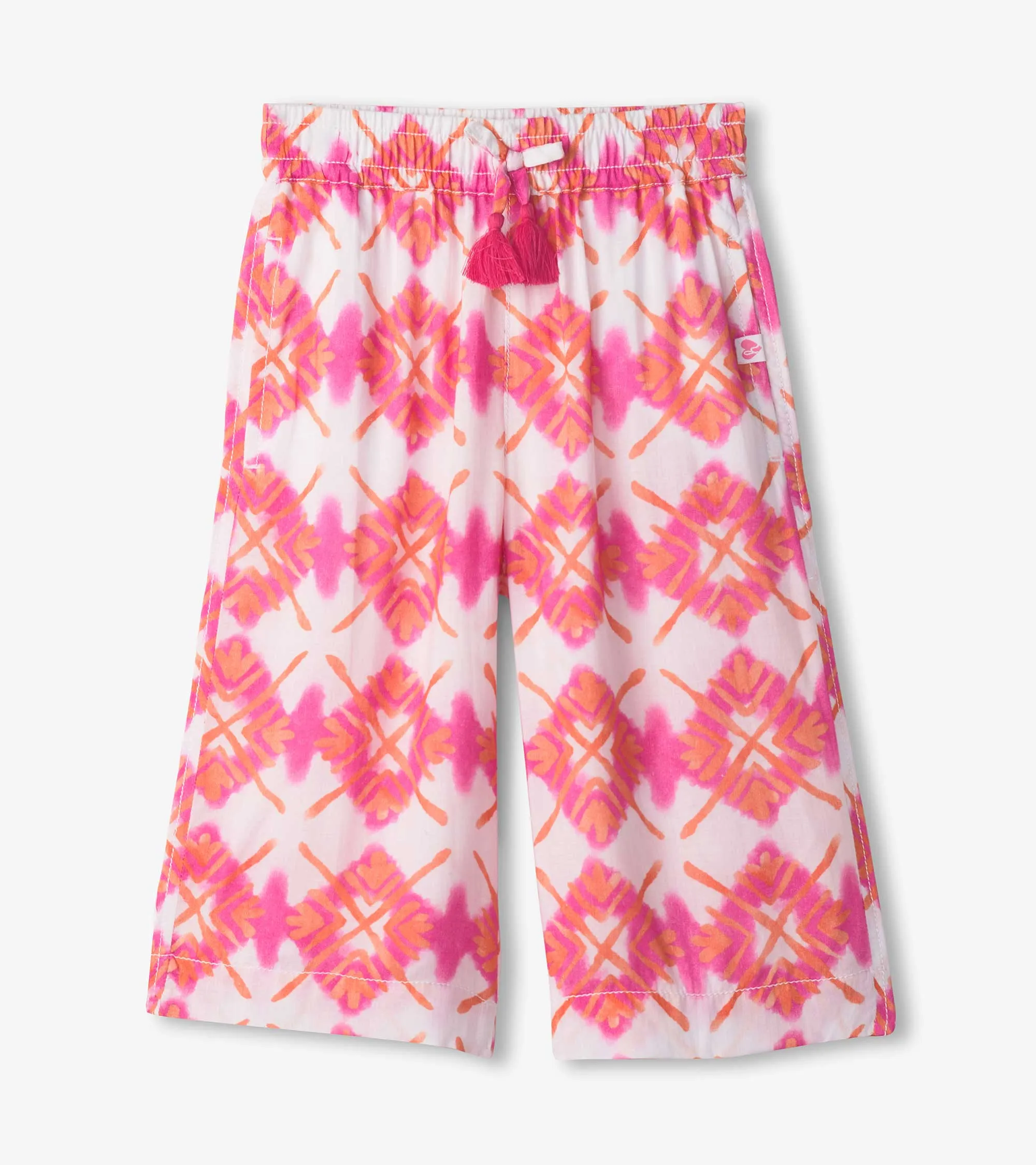 Girls Painted Sunburst Cropped Culottes -Hatley