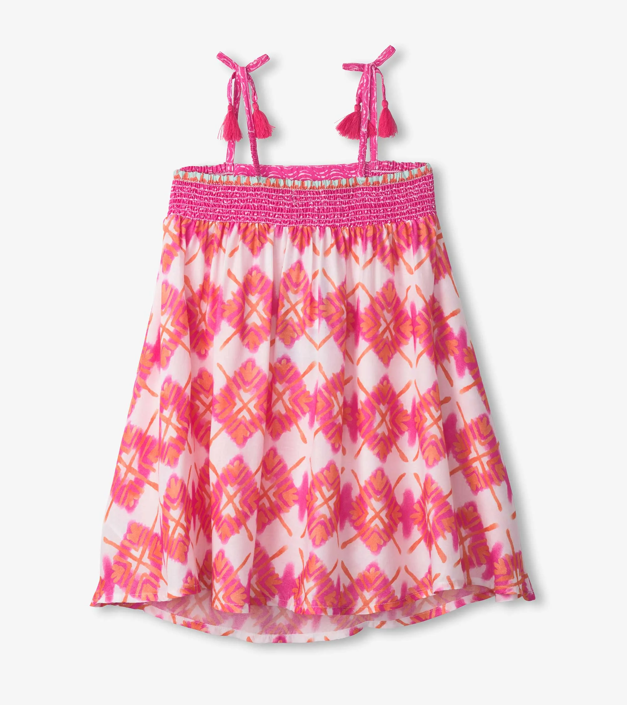 Girls Painted Sunburst Girls Floral Dress -Hatley