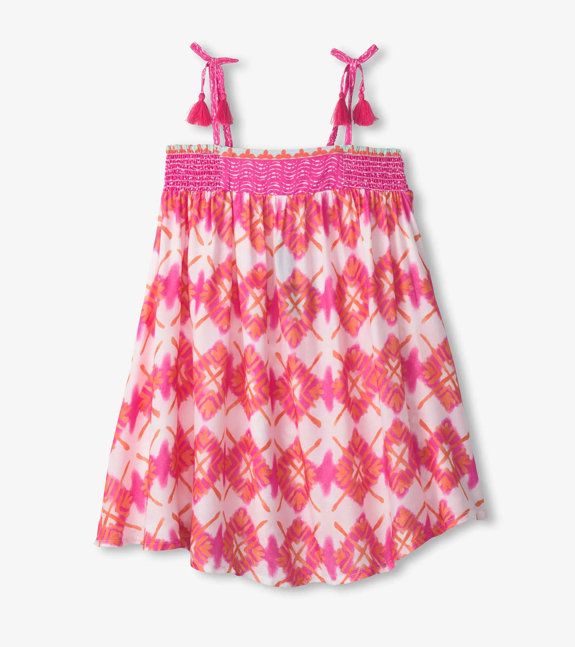 Girls Painted Sunburst Girls Floral Dress -Hatley