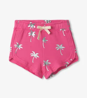 Girls Palm Trees Pull On Shorts -Hatley
