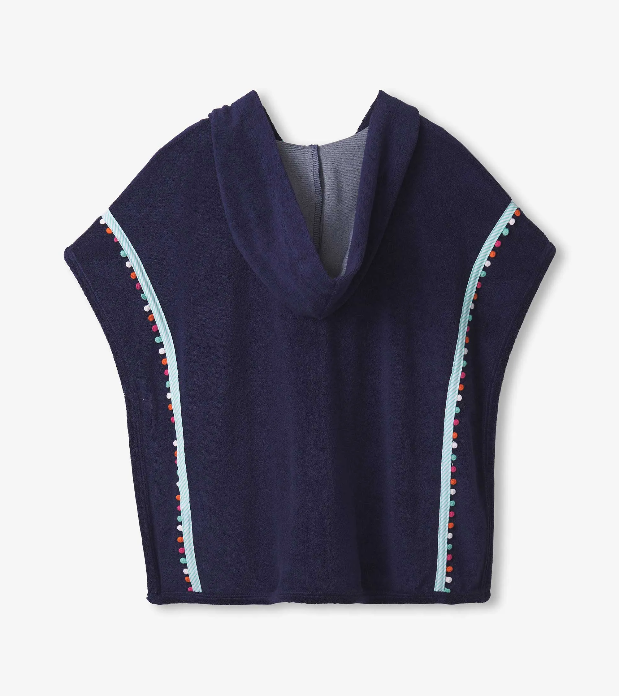 Girls Patriot Blue Hooded Cover-Up -Hatley