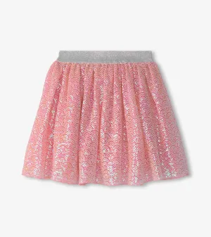 Girls Pearl Mermaid Sequin Tulle Skirt -Hatley