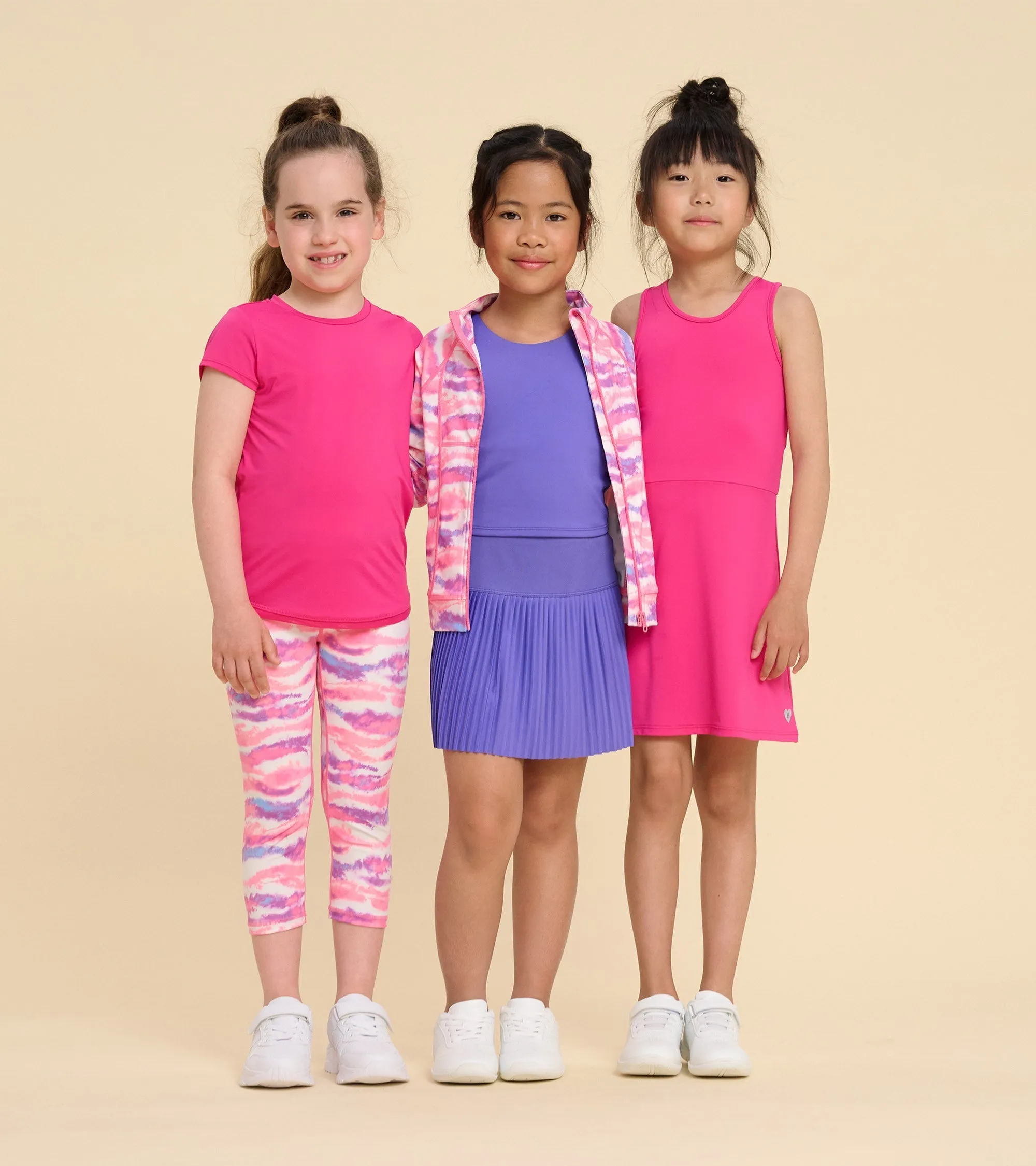Girls Pink Active A-Line Dress -Hatley