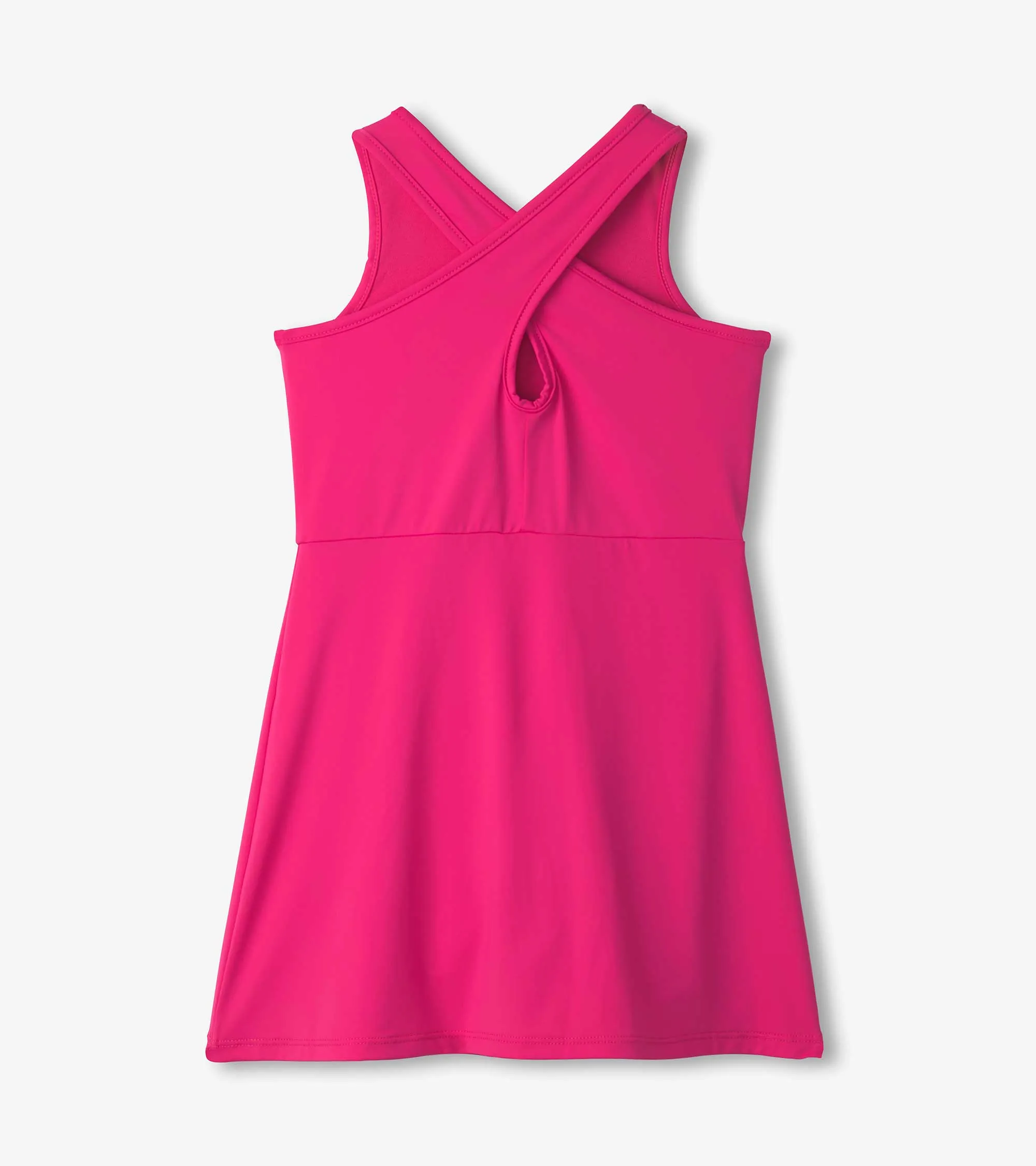 Girls Pink Active A-Line Dress -Hatley