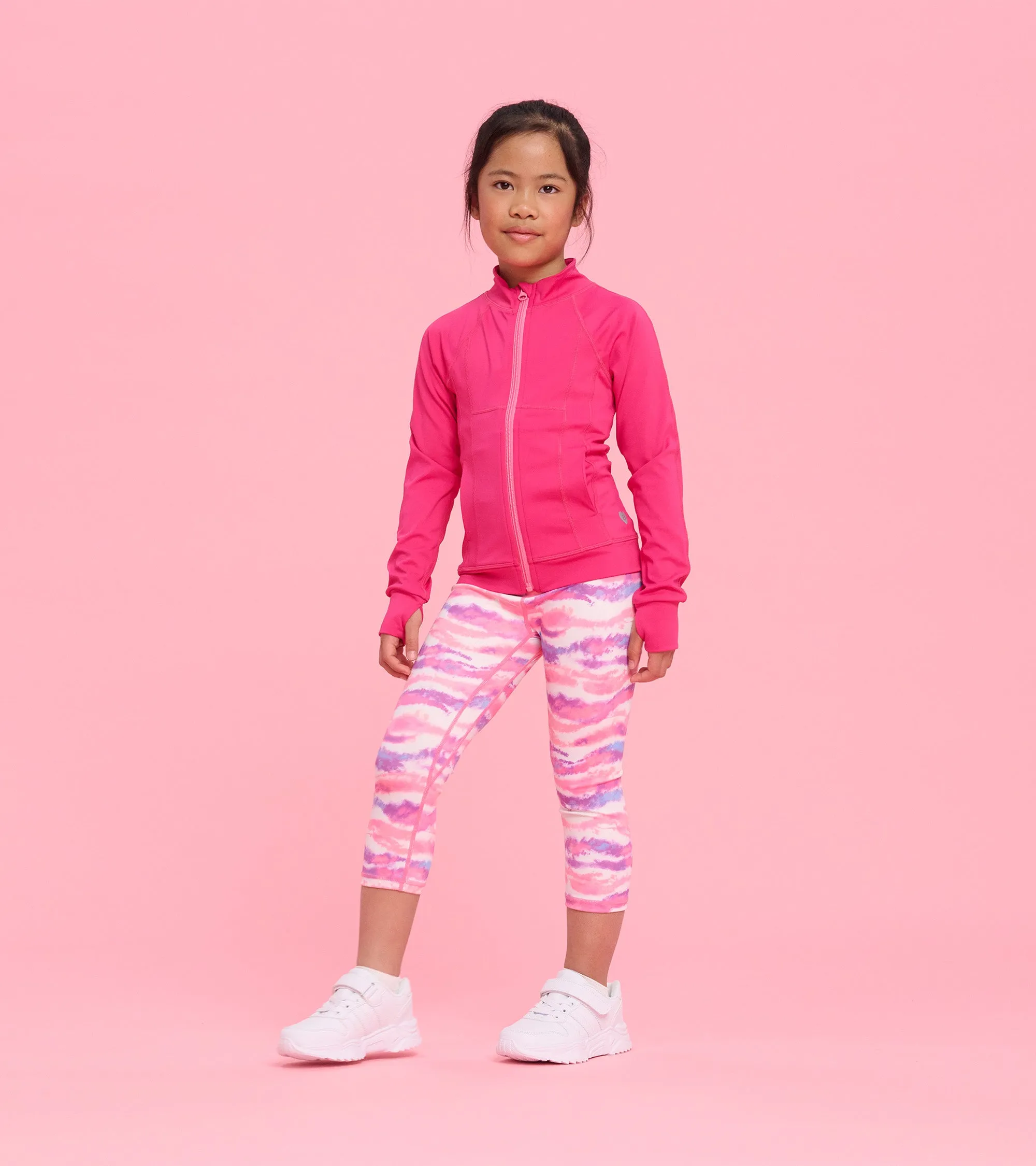 Girls Pink Active Jacket -Hatley