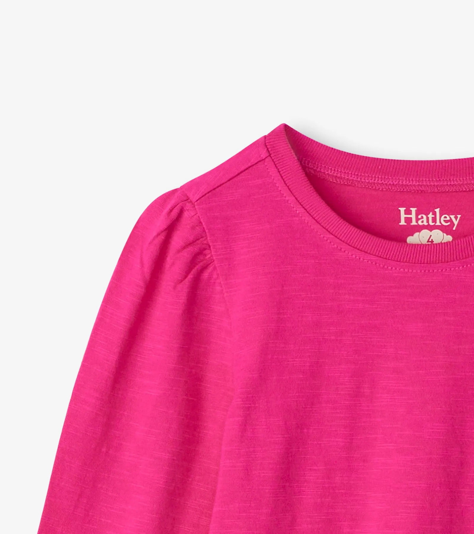 Girls Pink Long Sleeve Graphic Tee -Hatley