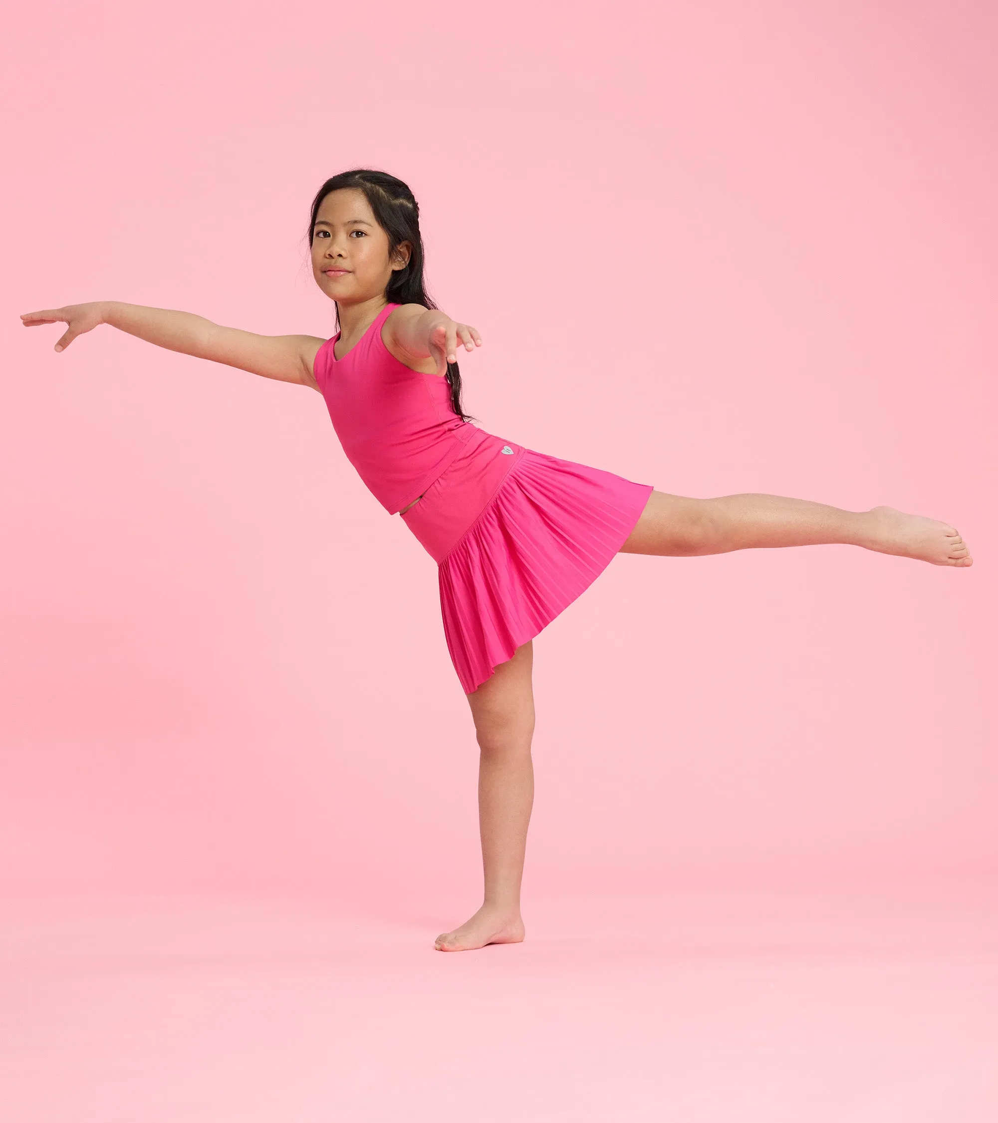 Girls Pink Sporty Skort -Hatley