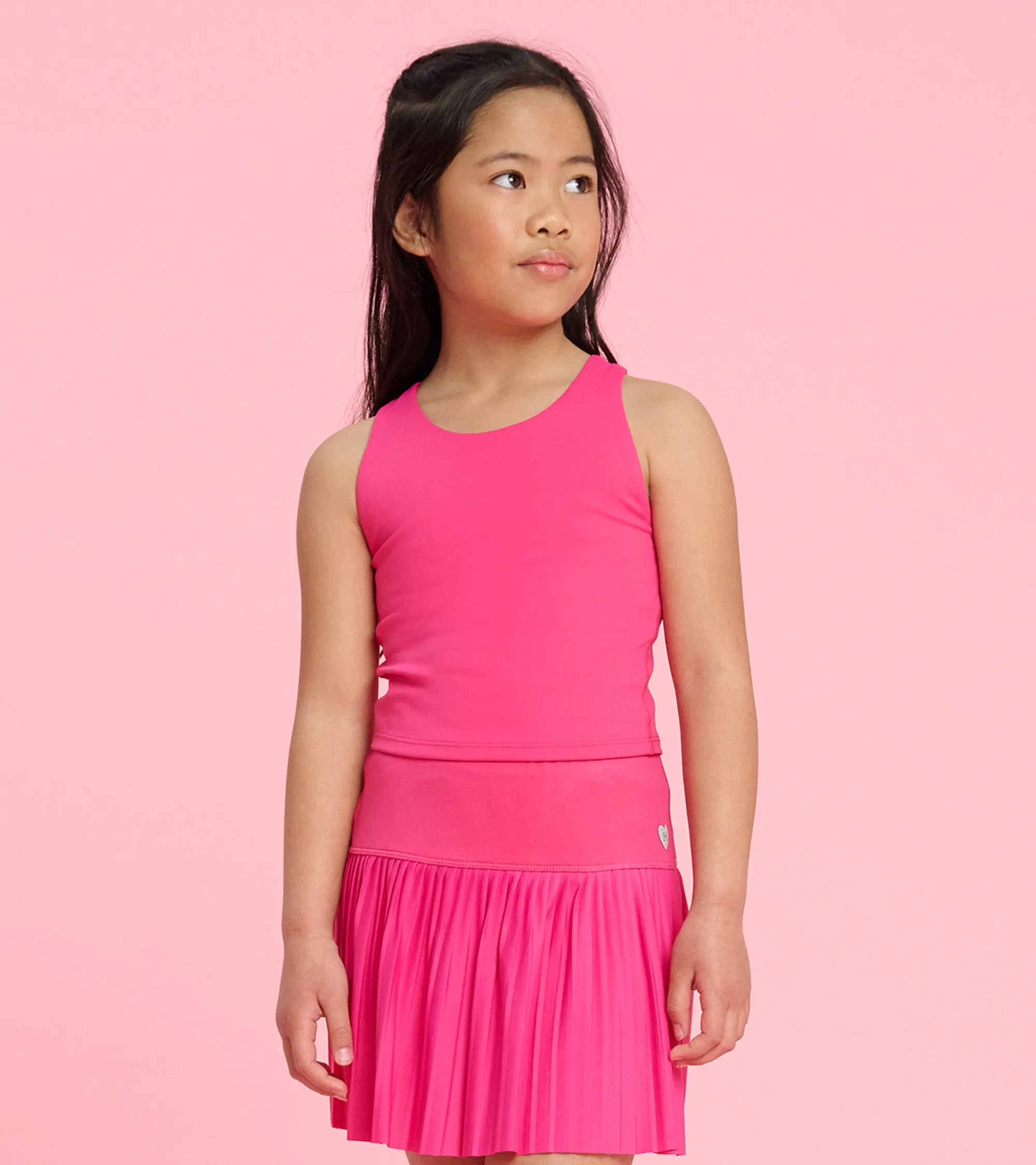 Girls Pink Tank Top -Hatley