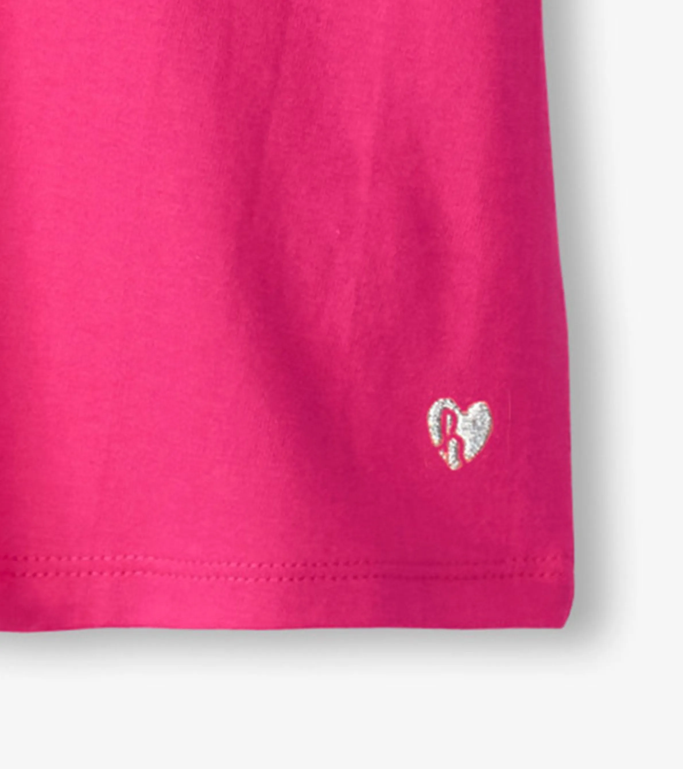 Girls Pink Twisted Sleeve Tee -Hatley