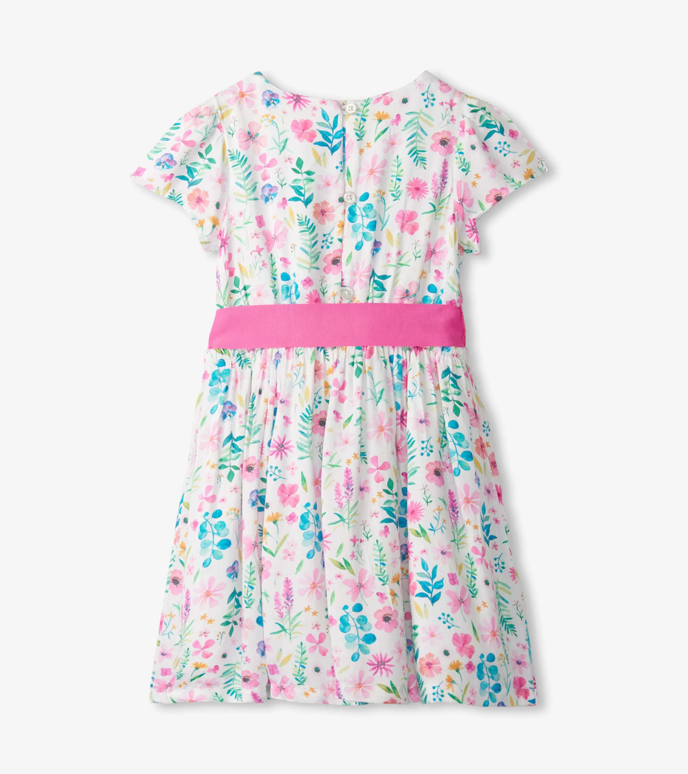 Girls Pressed Flower Garden Dress -Hatley
