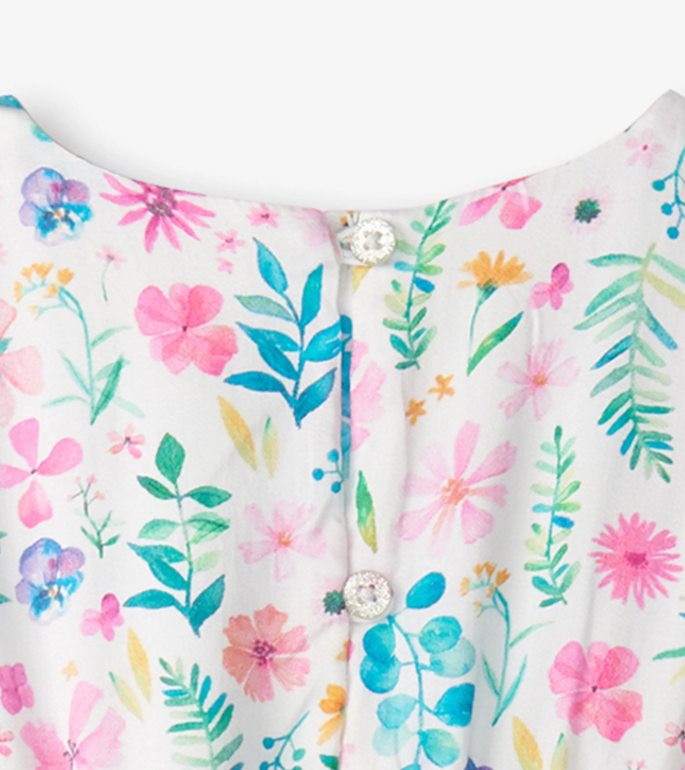 Girls Pressed Flower Garden Dress -Hatley