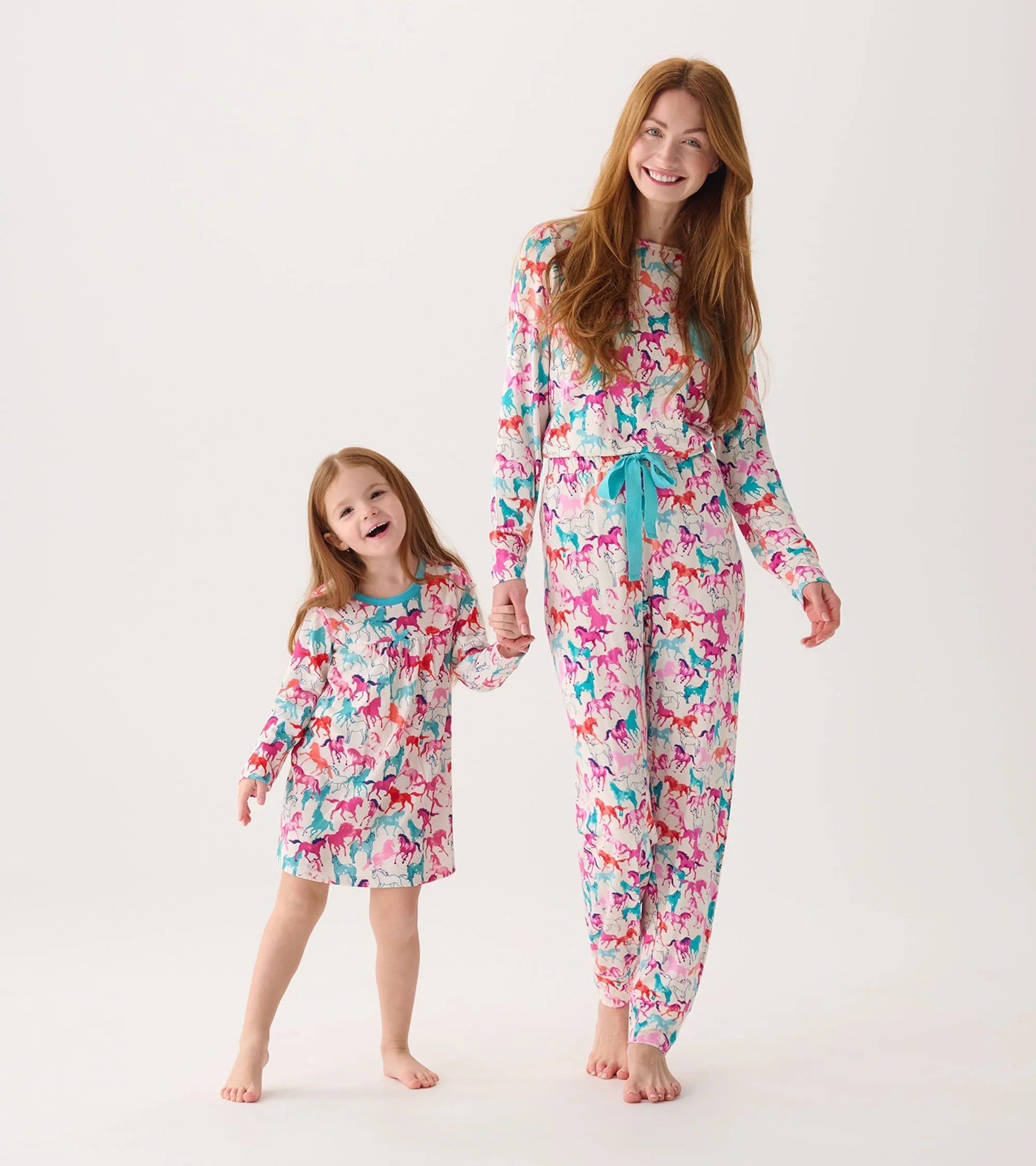 Girls Pretty Horses Nightgown -Hatley
