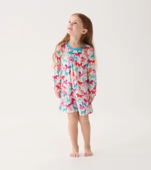 Girls Pretty Horses Nightgown -Hatley