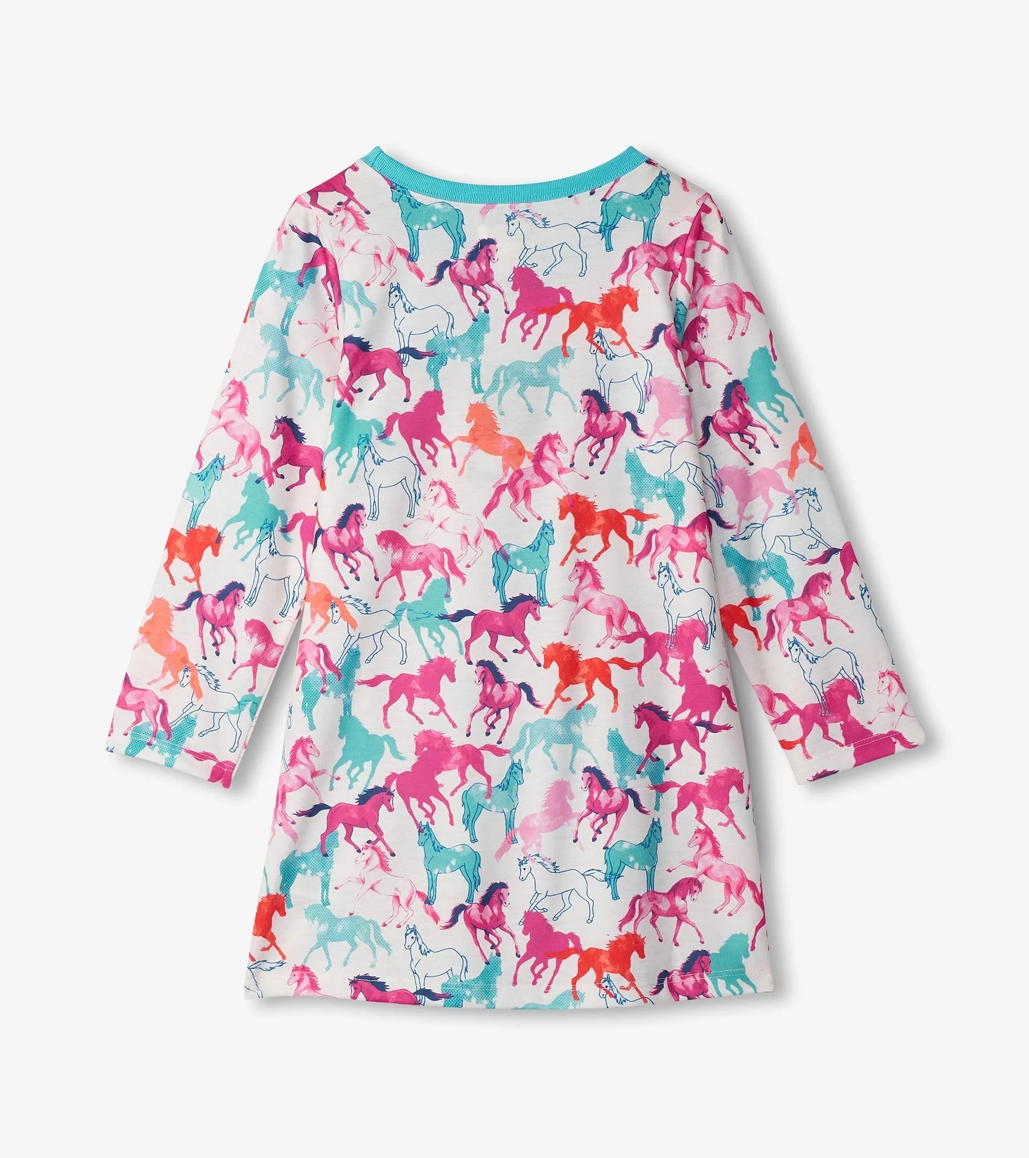 Girls Pretty Horses Nightgown -Hatley