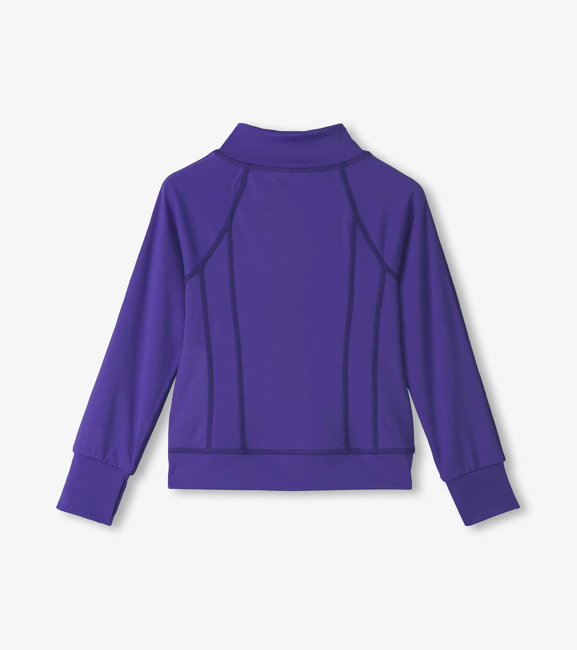 Girls Purple Active Jacket -Hatley