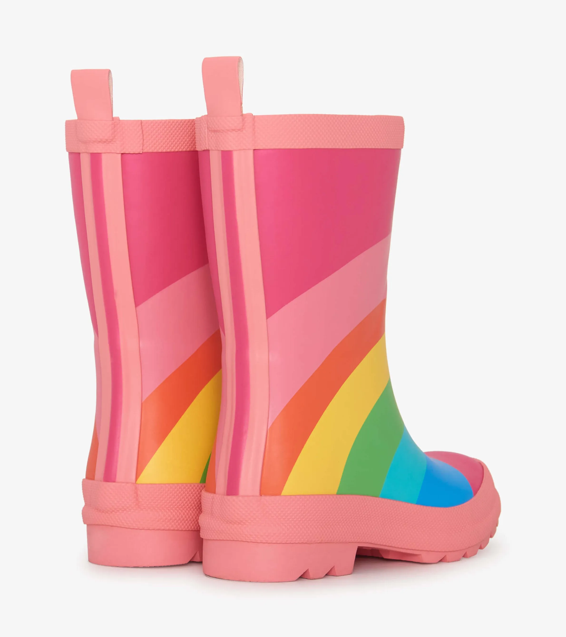 Girls Rainbow Matte Rain Boots -Hatley