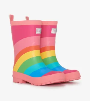 Girls Rainbow Matte Rain Boots -Hatley