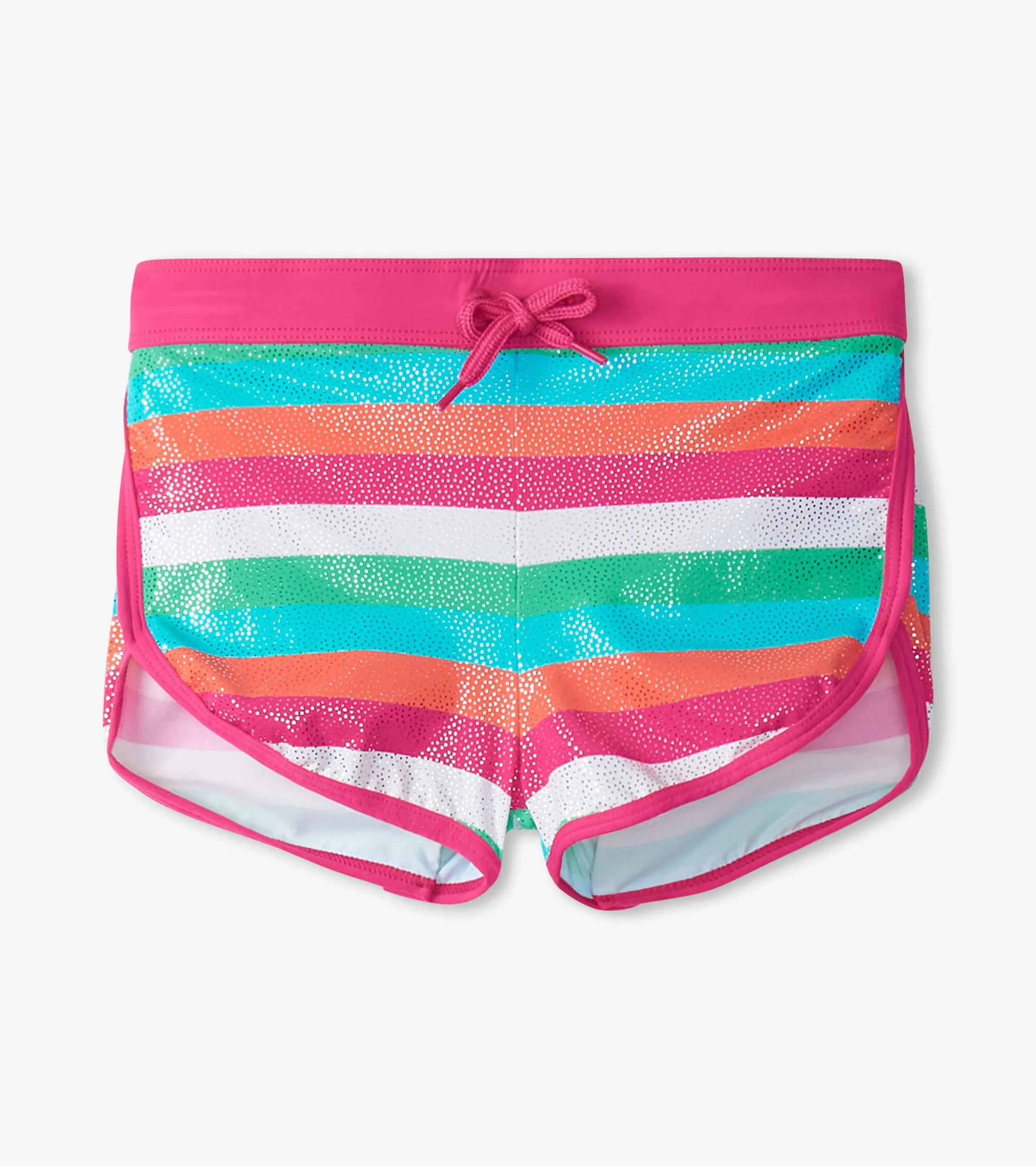 Girls Rainbow Palm Swim Shorts -Hatley