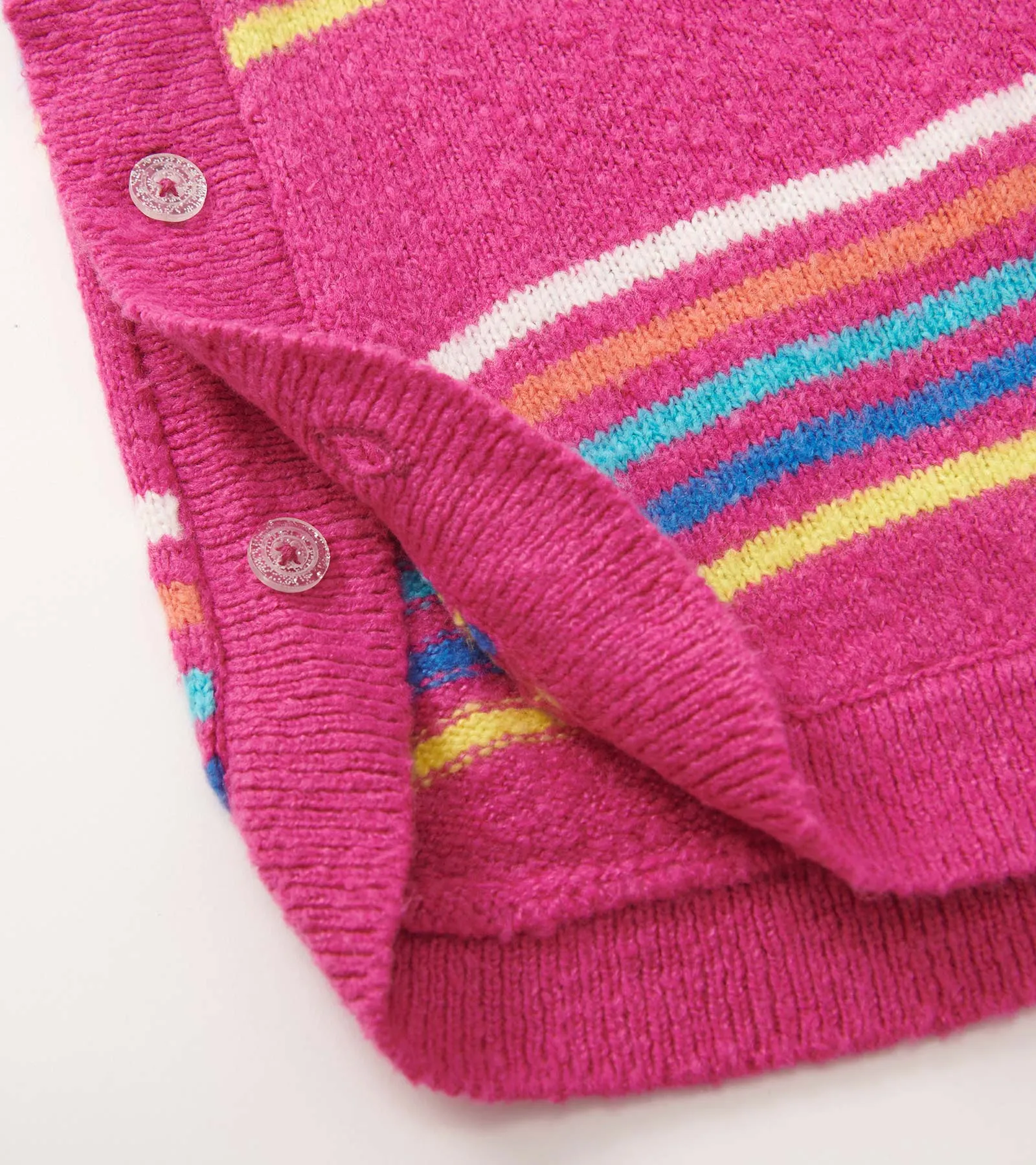 Girls Rainbow Stripes Sweater Tunic -Hatley