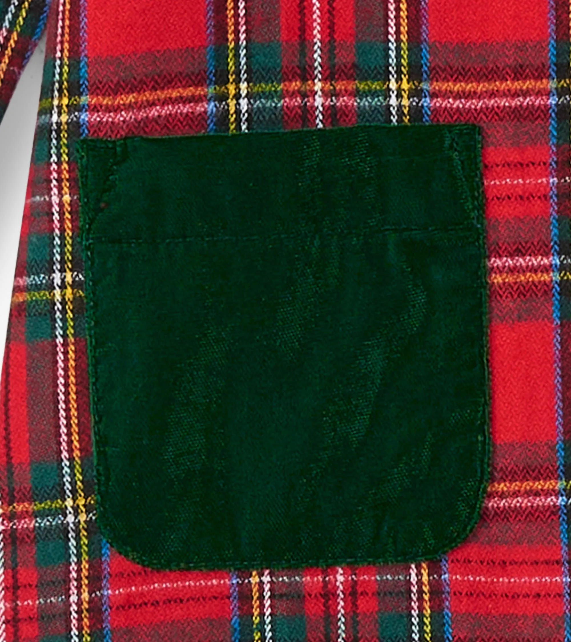 Girls Red Plaid A-Line Dress -Hatley