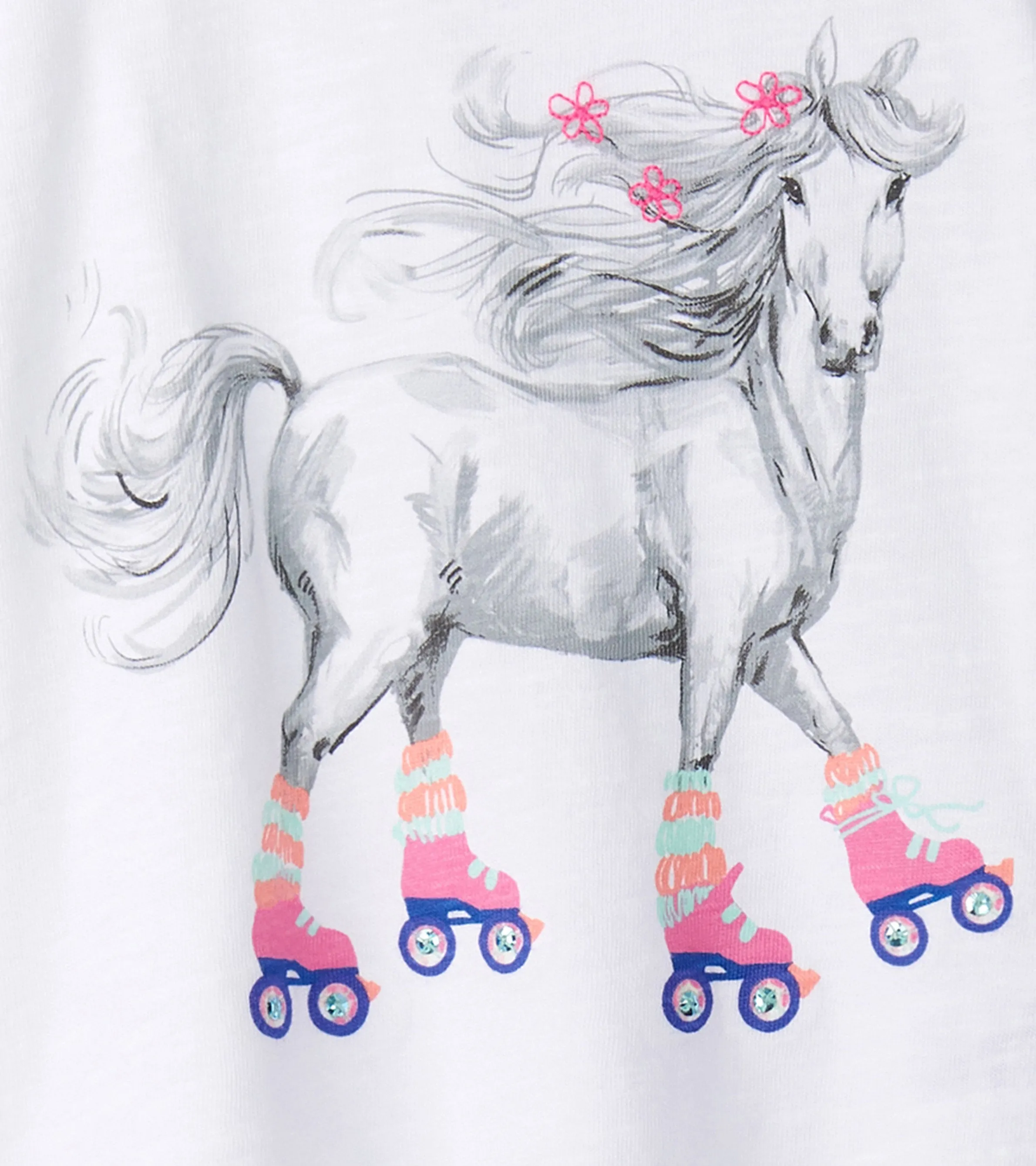 Girls Roller Skates Graphic Tee -Hatley