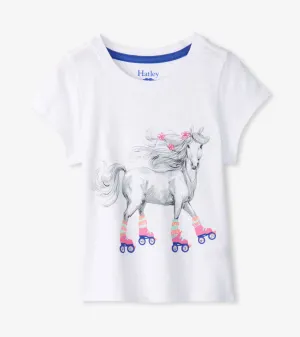 Girls Roller Skates Graphic Tee -Hatley