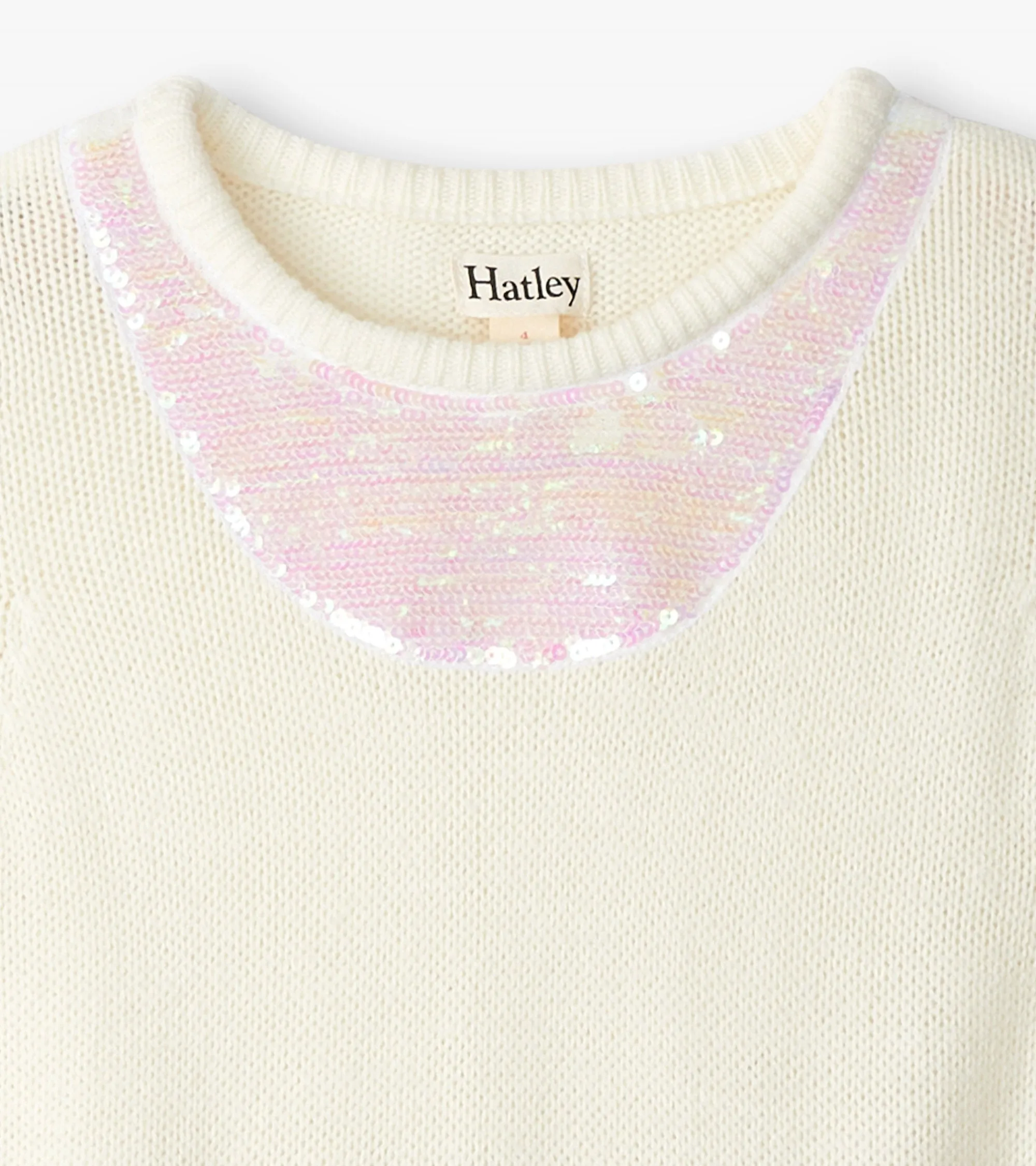 Girls Rose Violet Sweater Dress -Hatley