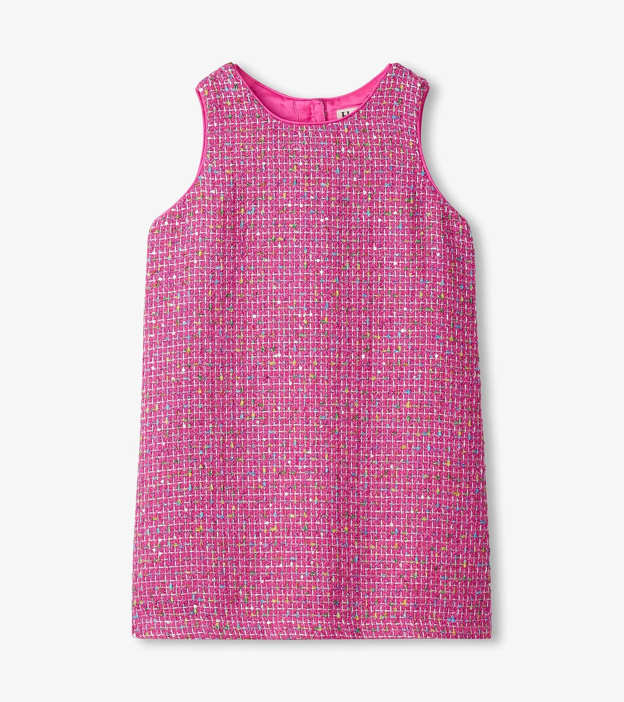 Girls Rose Violet Tweed Dress -Hatley