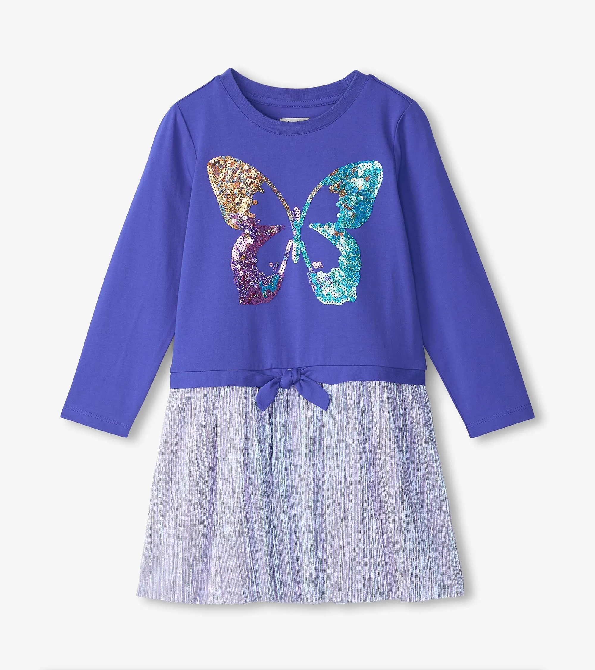 Girls Sequin Butterfly Skirt Dress -Hatley