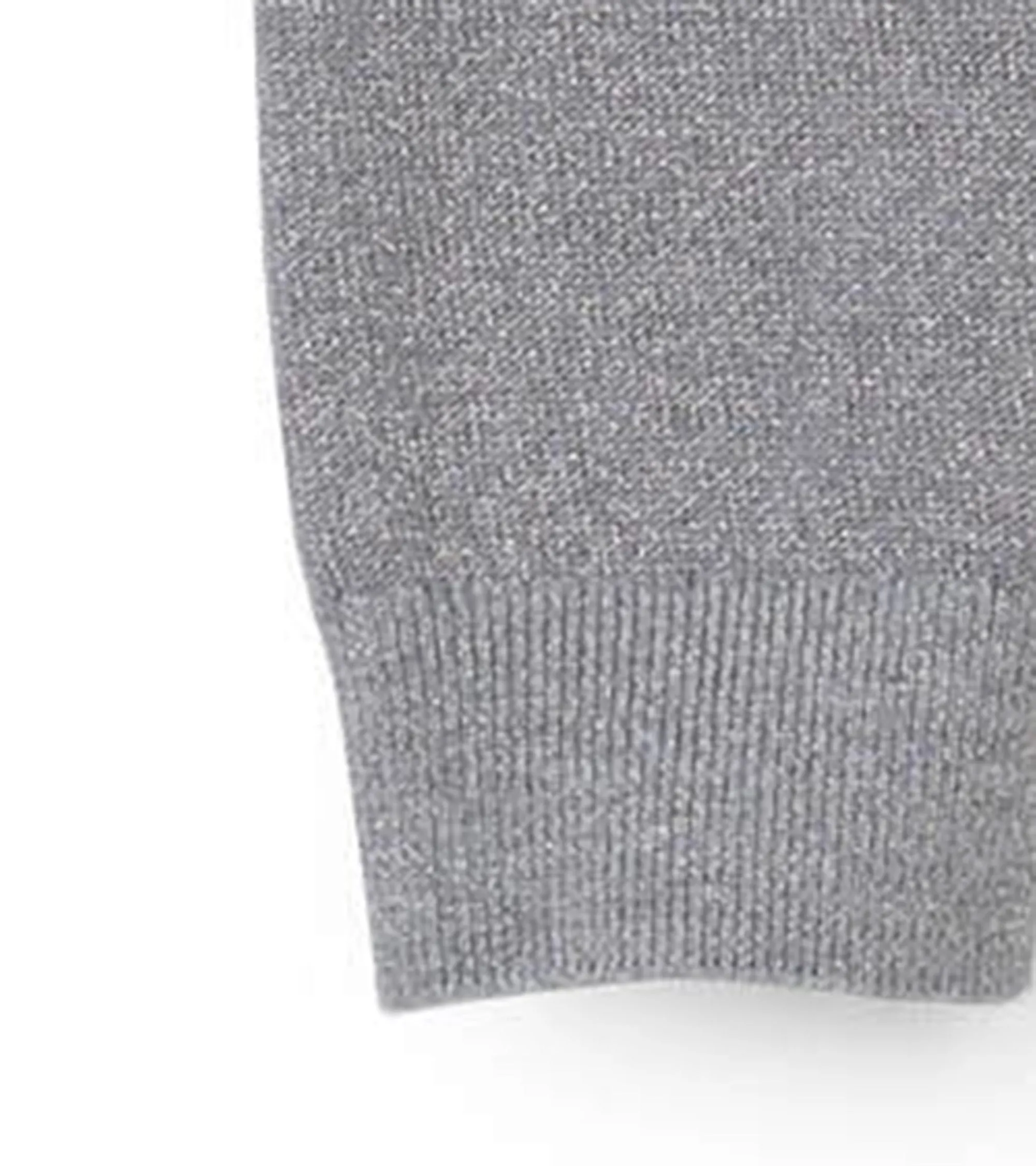 Girls Silver Shimmer Cable Knit Leggings -Hatley