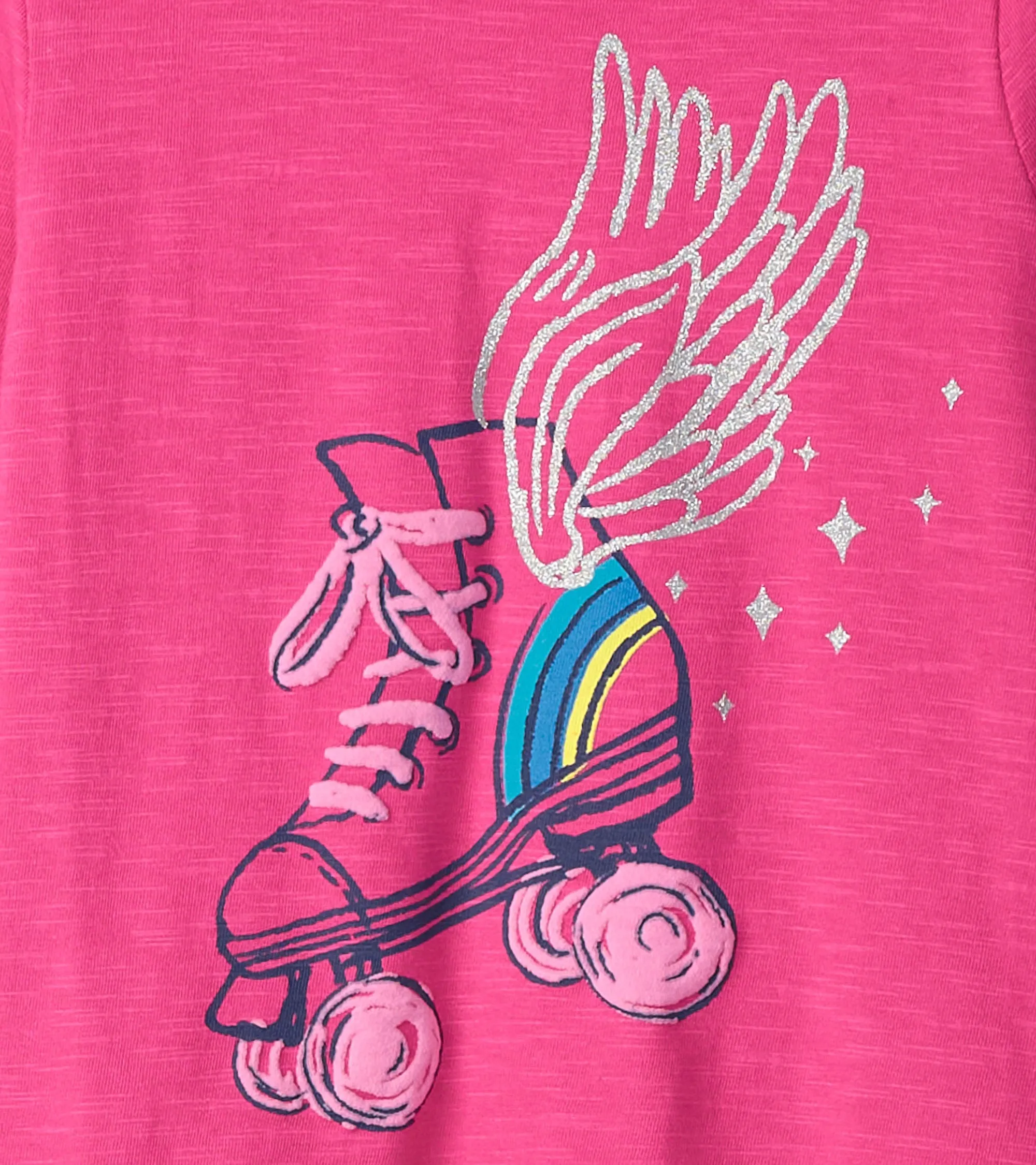 Girls Skater Wings Long Sleeve Graphic Tee -Hatley