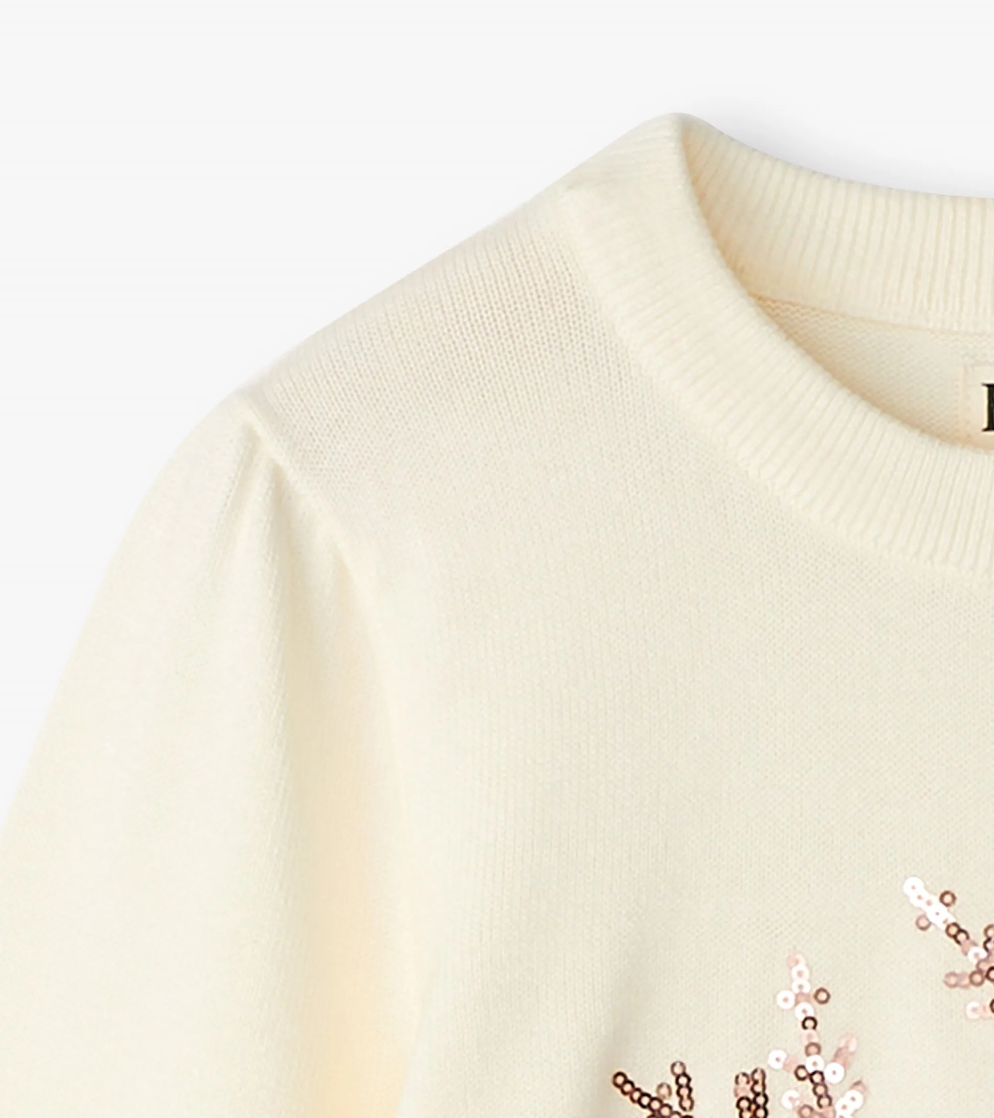 Girls Snowflake Pullover Sweater -Hatley