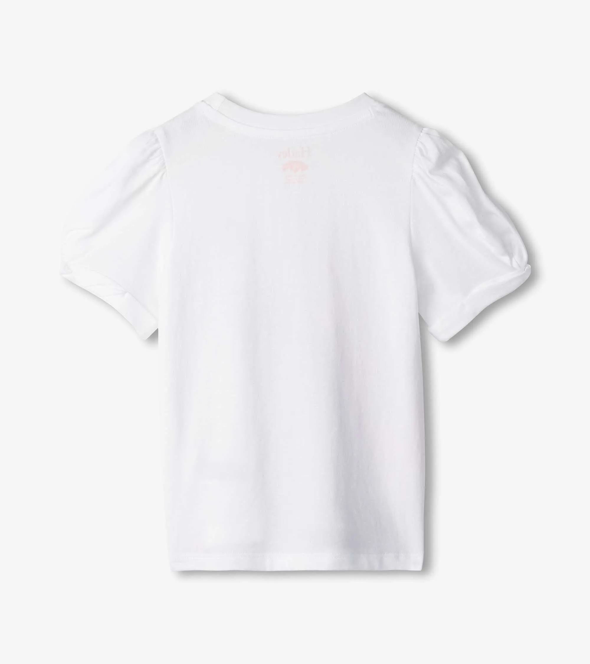 Girls Soft Horse Twisted Sleeve Tee -Hatley