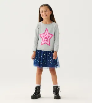 Girls Star Girl Sweater Dress -Hatley