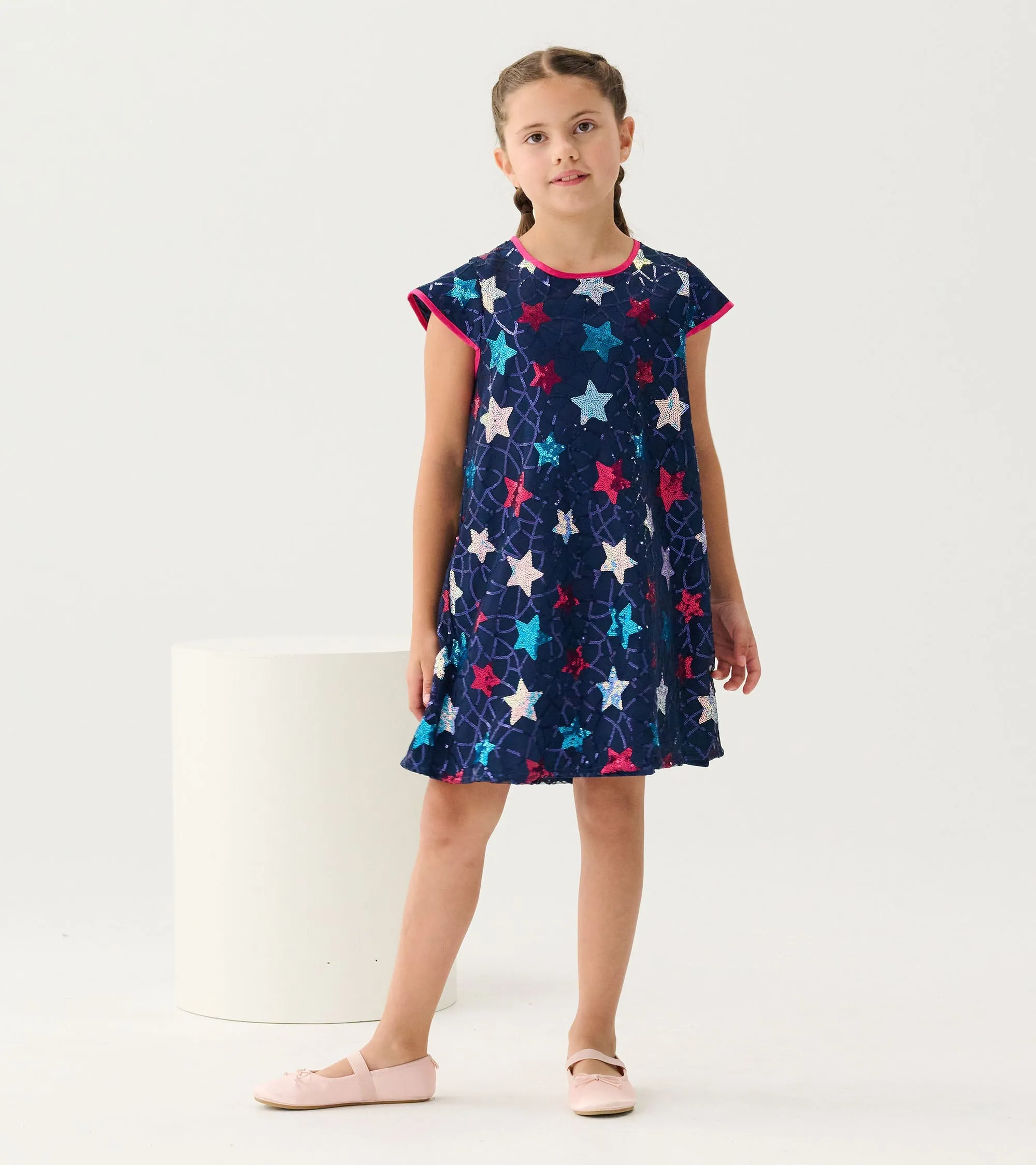 Girls Starry Sky Party Dress -Hatley