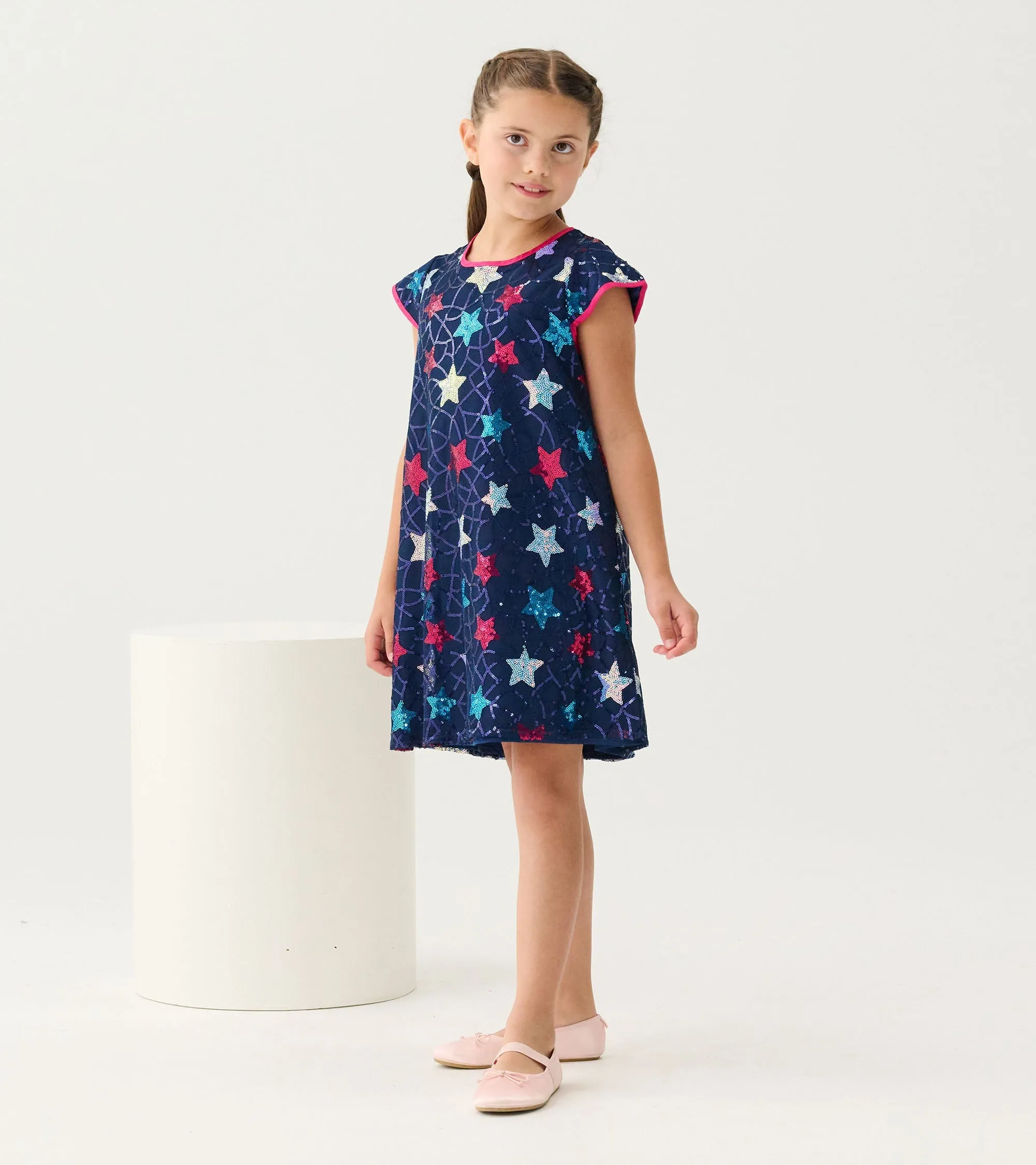 Girls Starry Sky Party Dress -Hatley