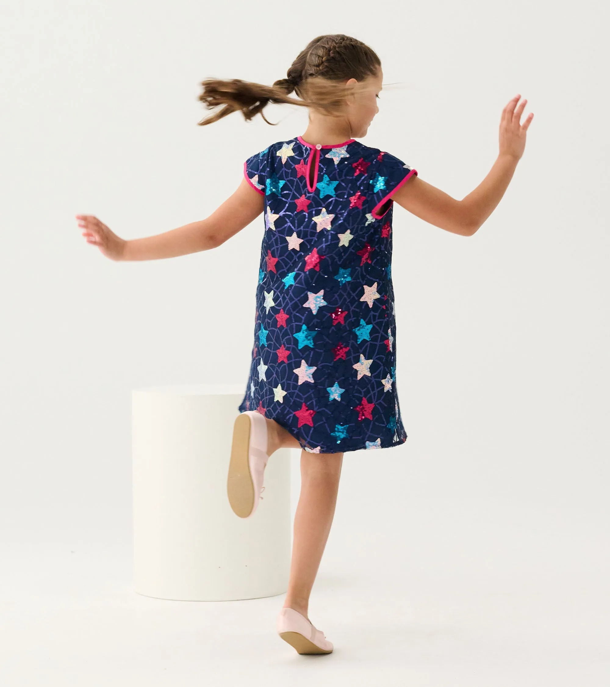 Girls Starry Sky Party Dress -Hatley