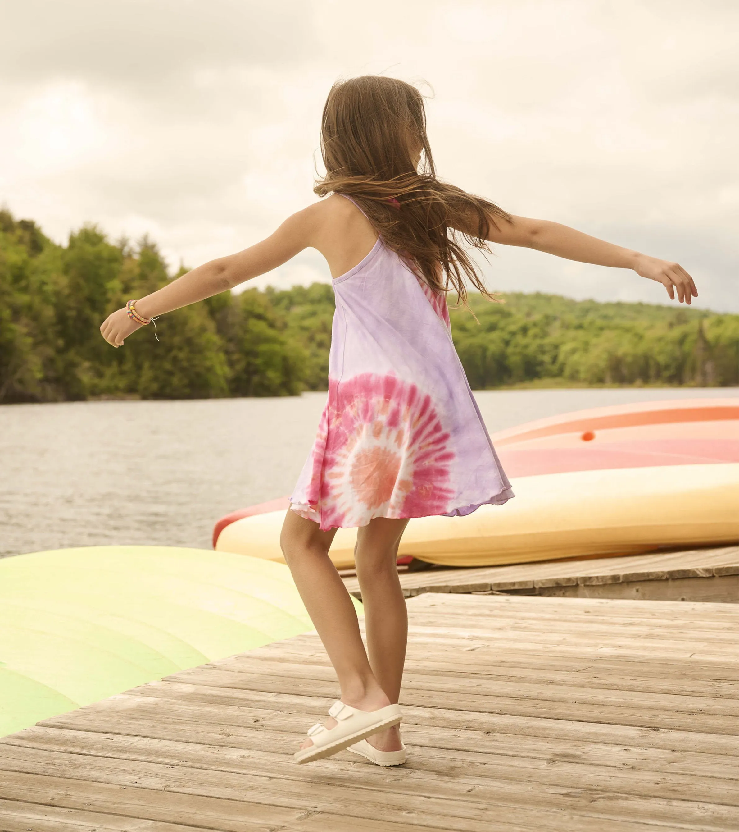 Girls Summer Sea Trapeze Dress -Hatley