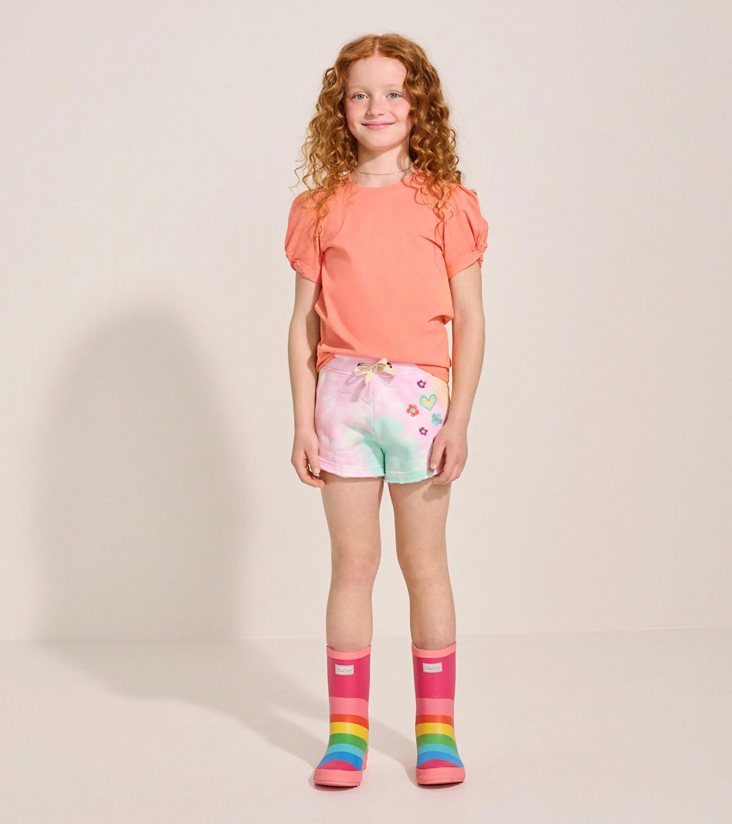 Girls Summer Waves Pull On Shorts -Hatley