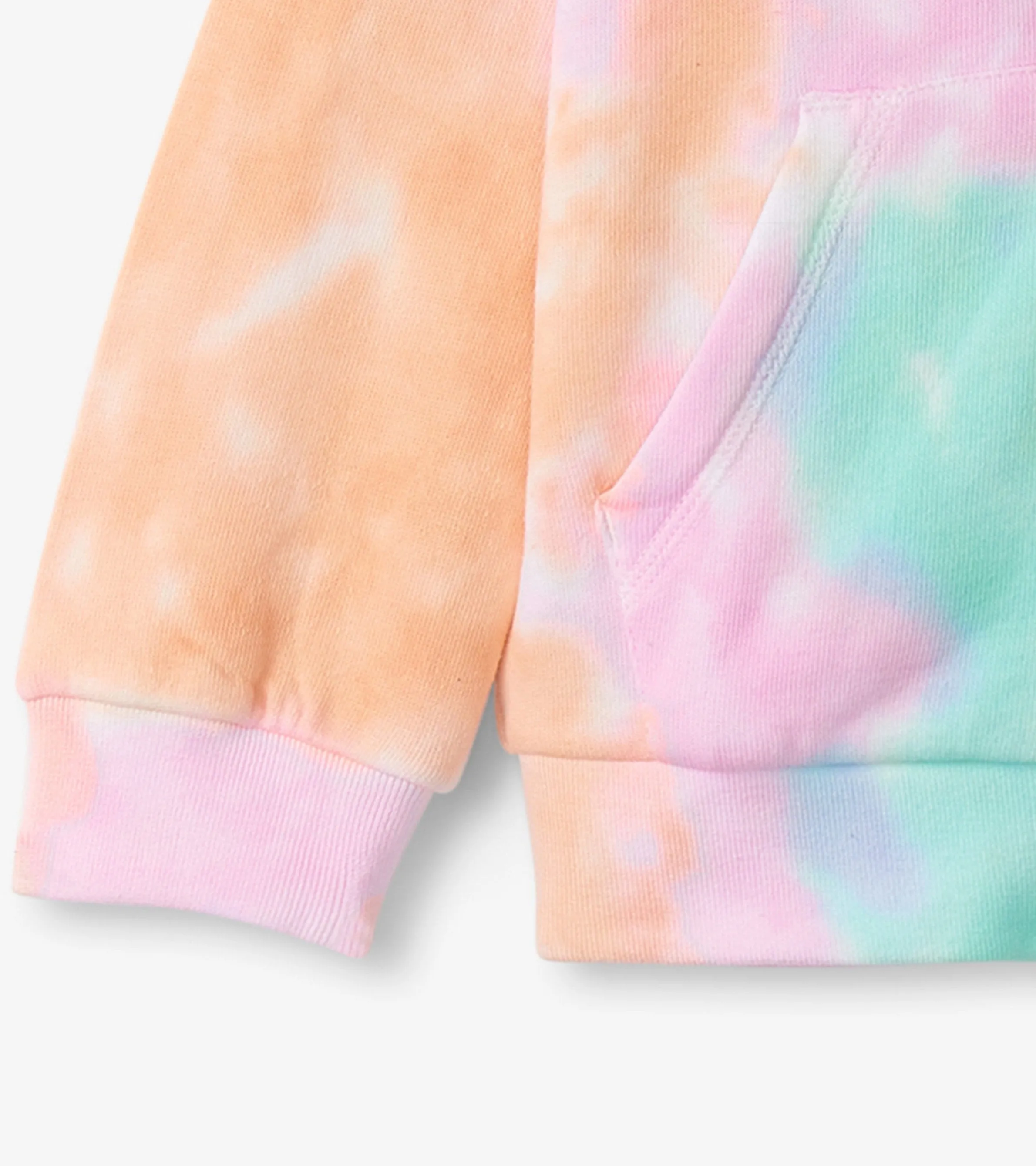 Girls Summer Waves Tie Dye Hoodie -Hatley