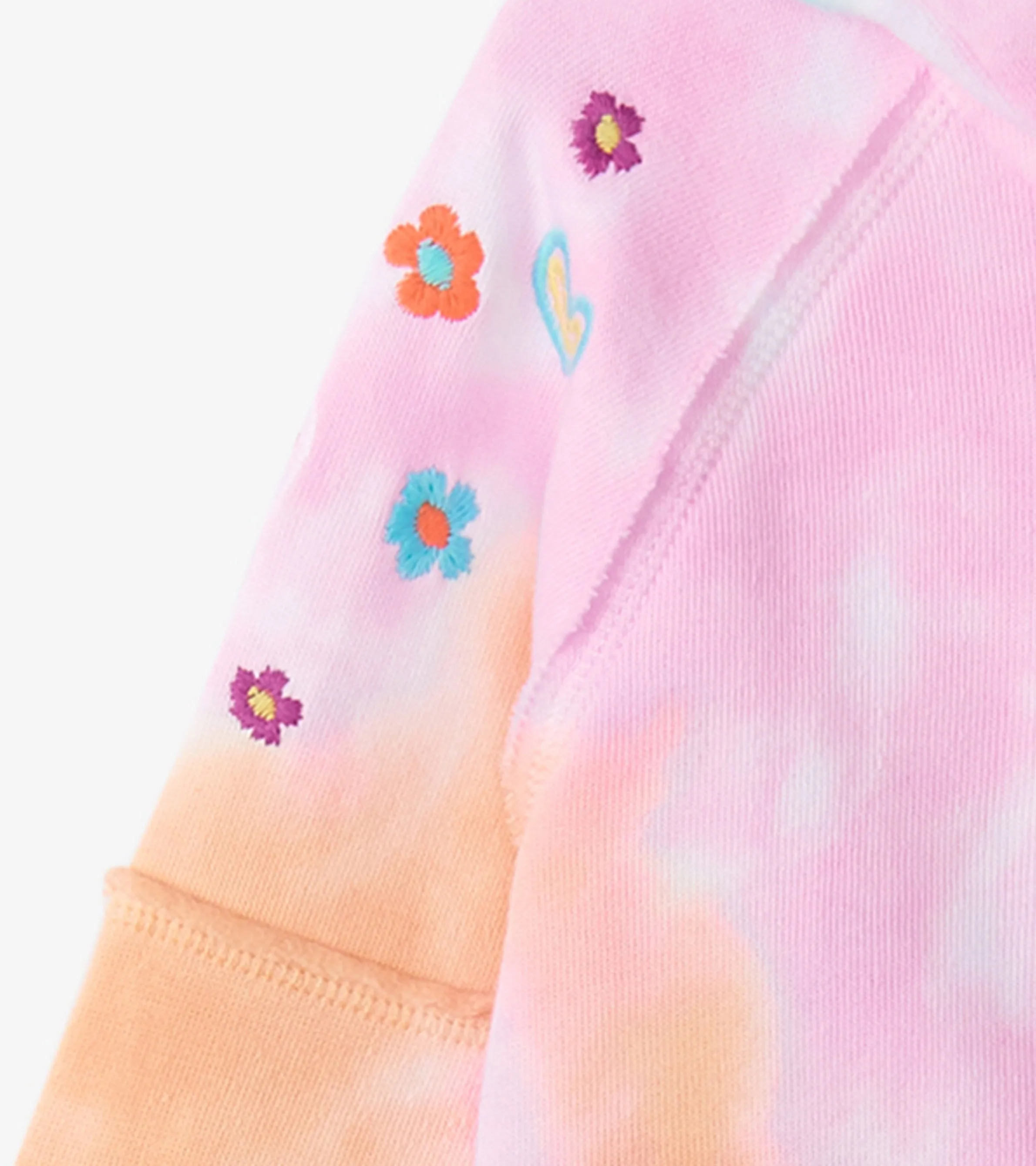 Girls Summer Waves Tie Dye Hoodie -Hatley