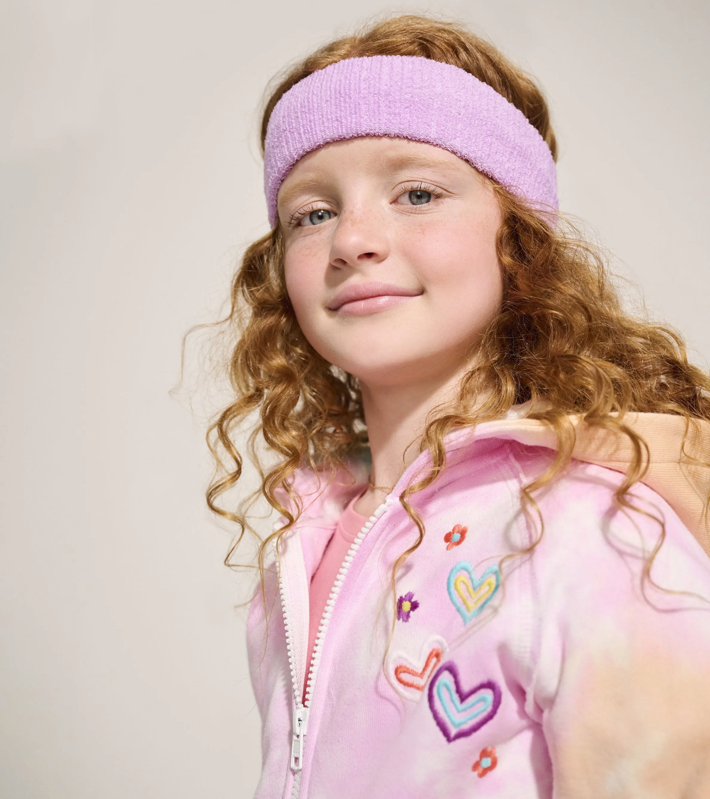 Girls Summer Waves Tie Dye Hoodie -Hatley