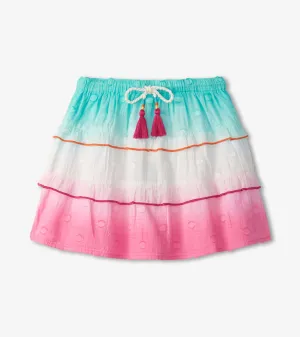 Girls Summer Waves Tiered Skirt -Hatley