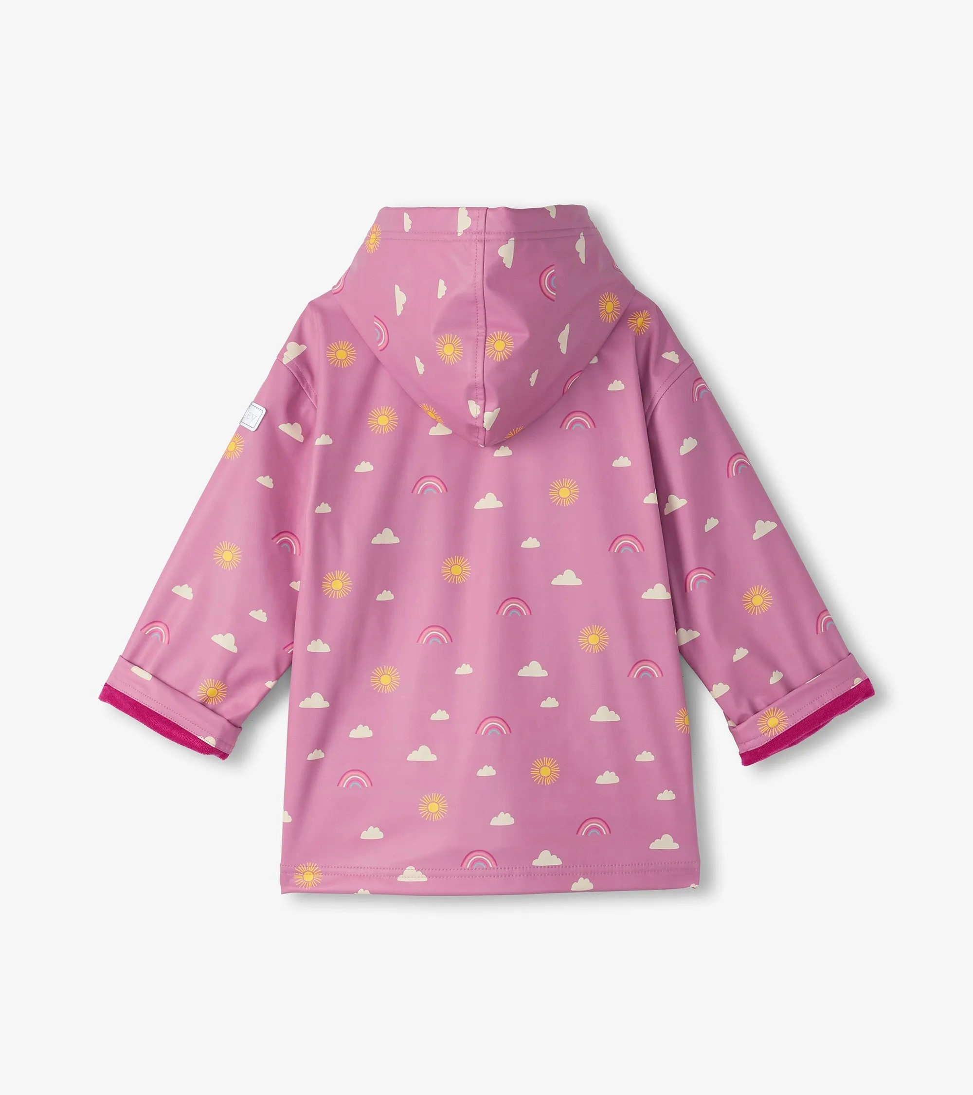 Girls Sun Charms Zip-Up Rain Jacket -Hatley