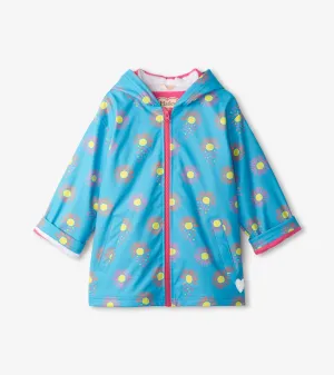 Girls Sunrays Zip-Up Rain Jacket -Hatley