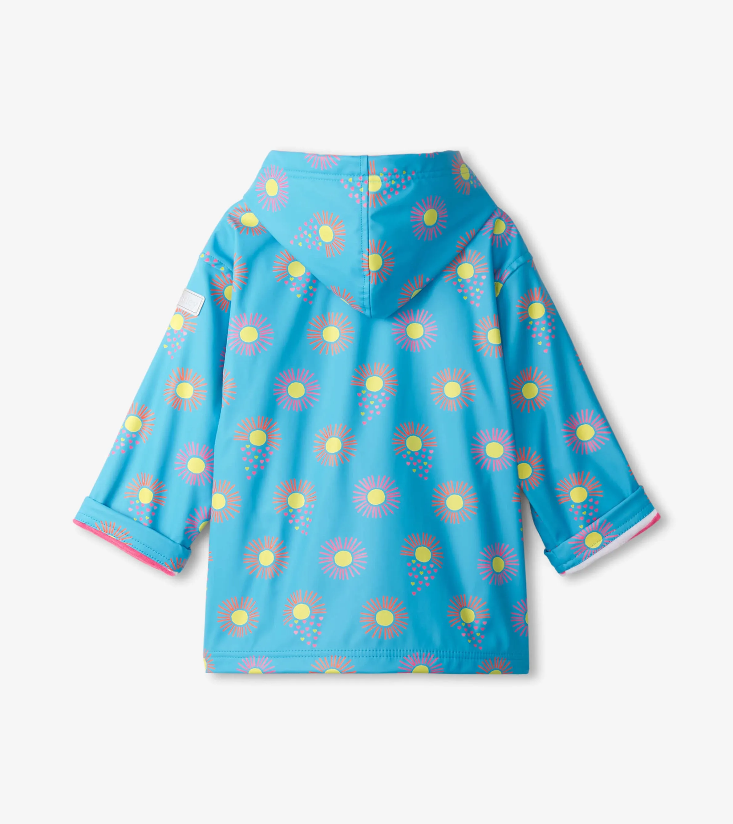 Girls Sunrays Zip-Up Rain Jacket -Hatley