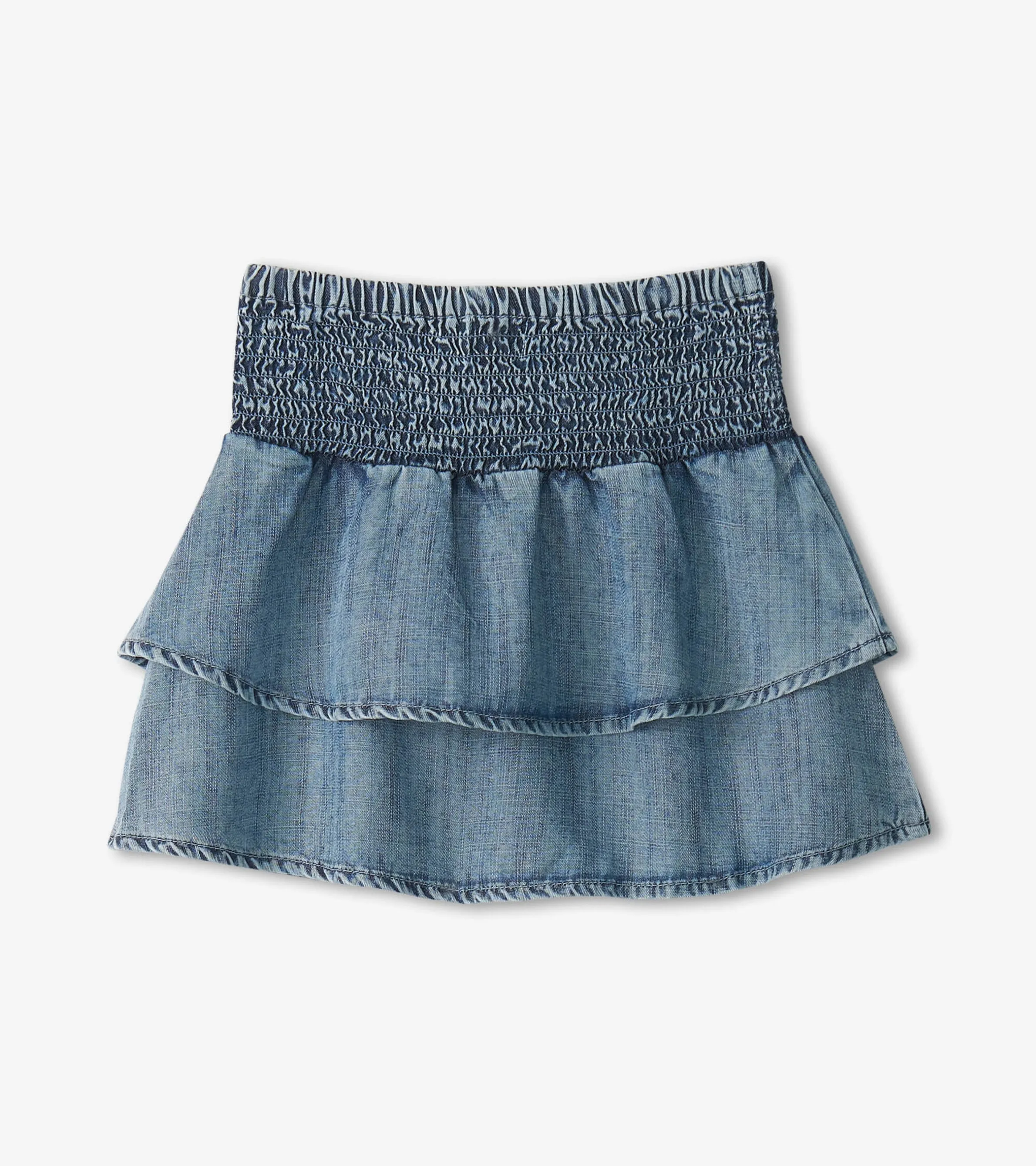 Girls Tencel Smocked Skirt -Hatley