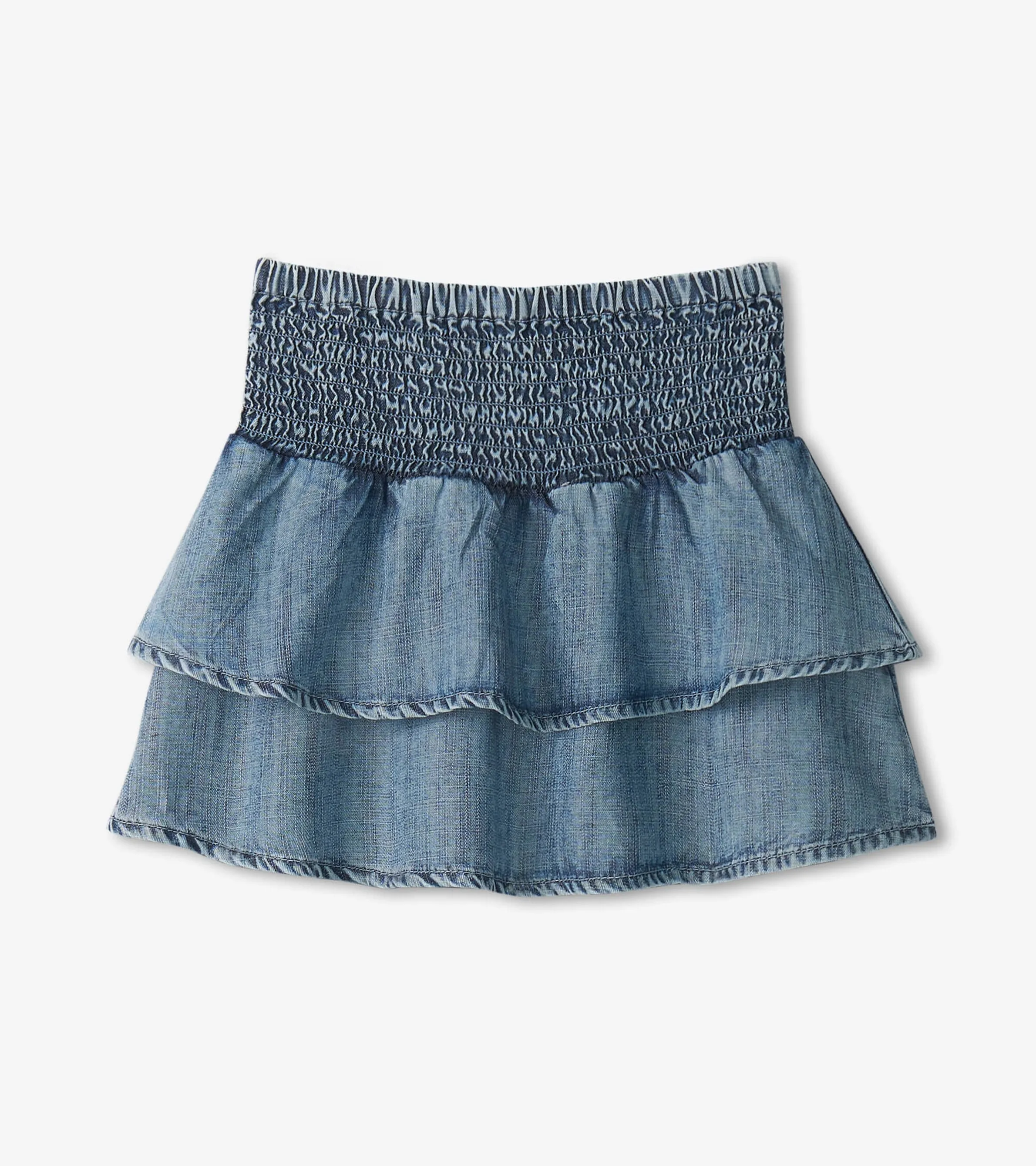 Girls Tencel Smocked Skirt -Hatley