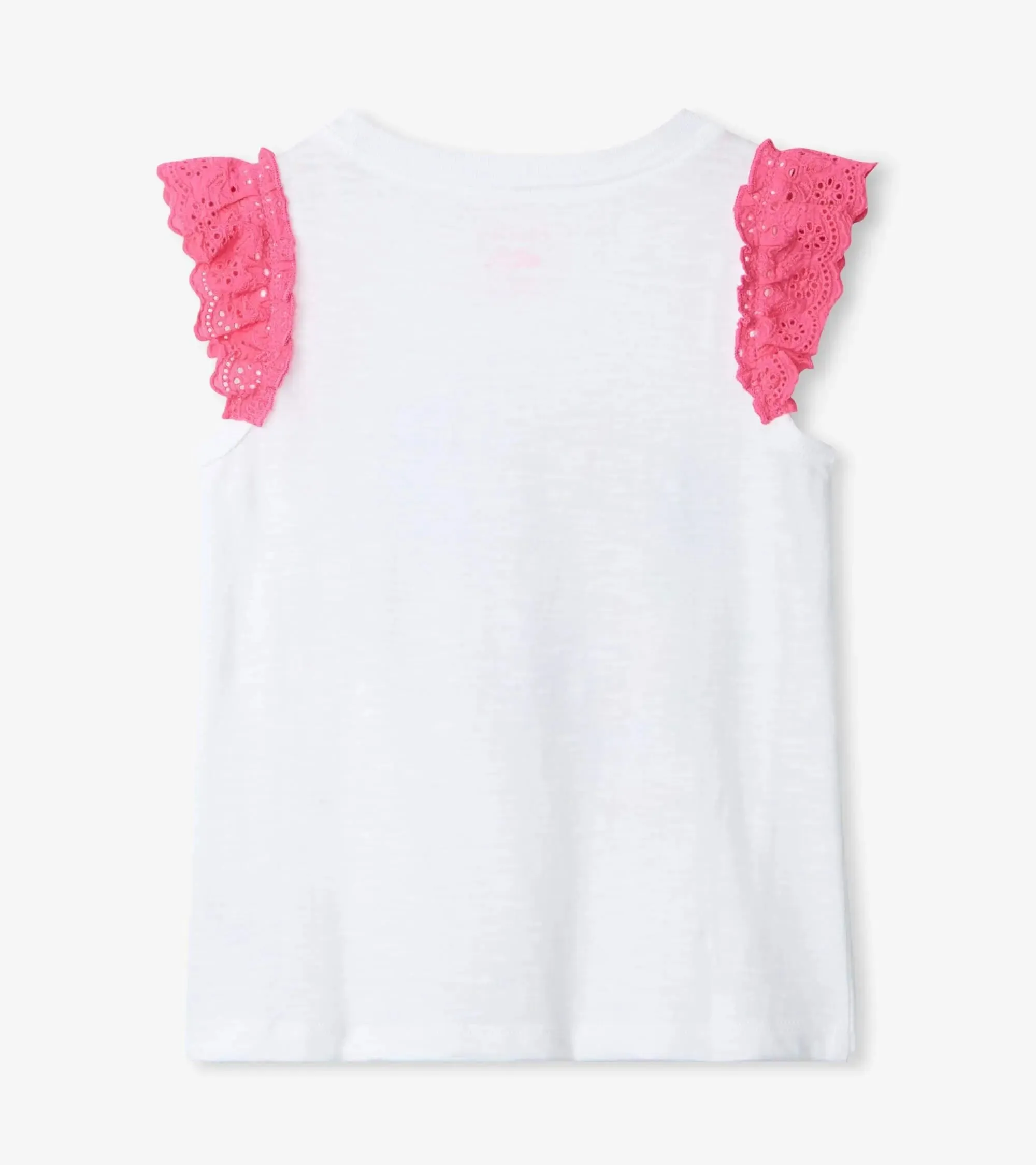 Girls Toucan Tropics Eyelet Trim Tank | Hatley